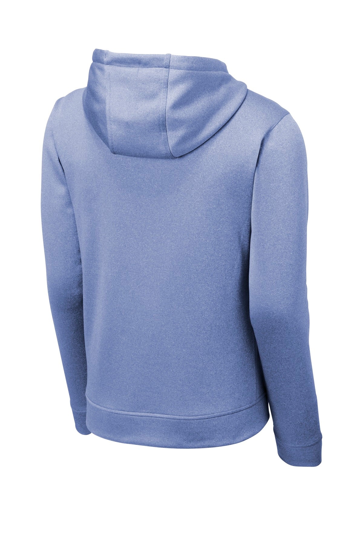 Sport-Tek PosiCharge Sport-Wick Heather Fleece Hooded Pullover. ST264