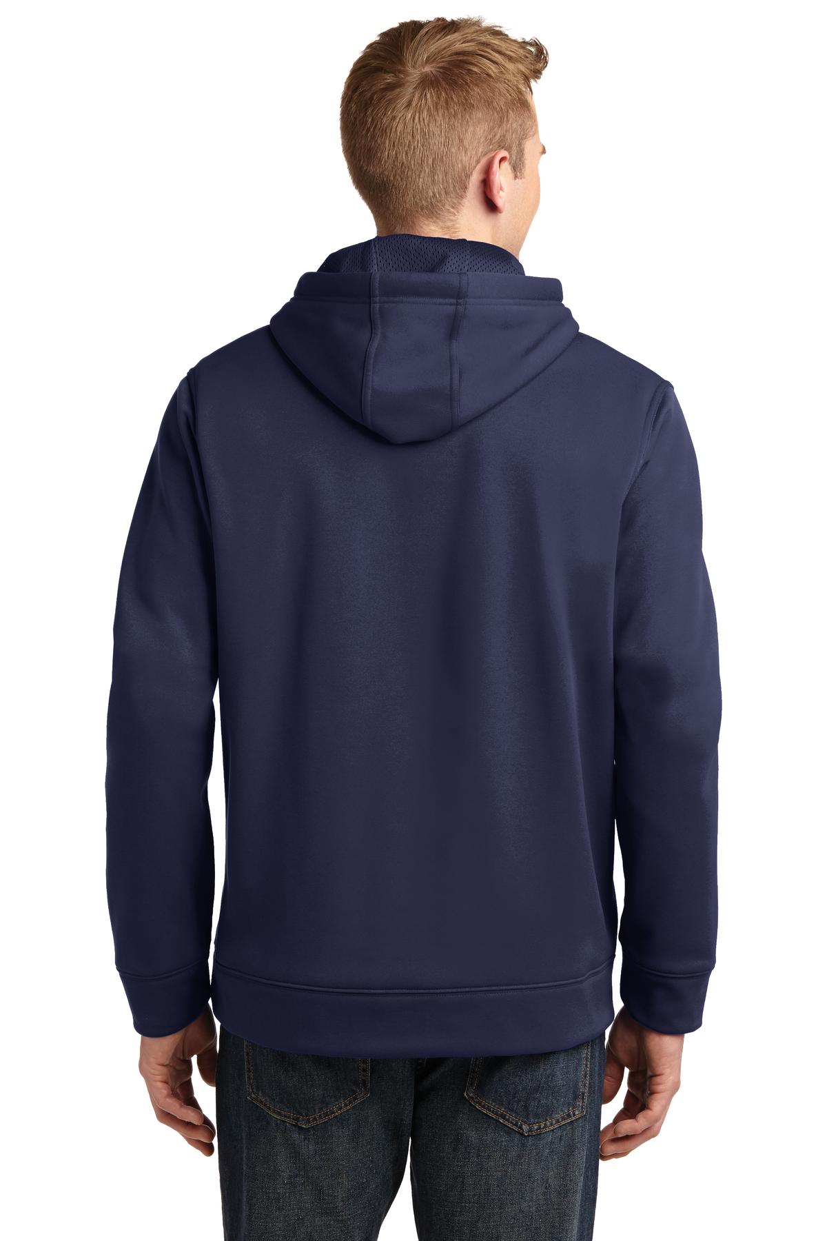 Sport-Tek Repel Fleece Hooded Pullover. ST290