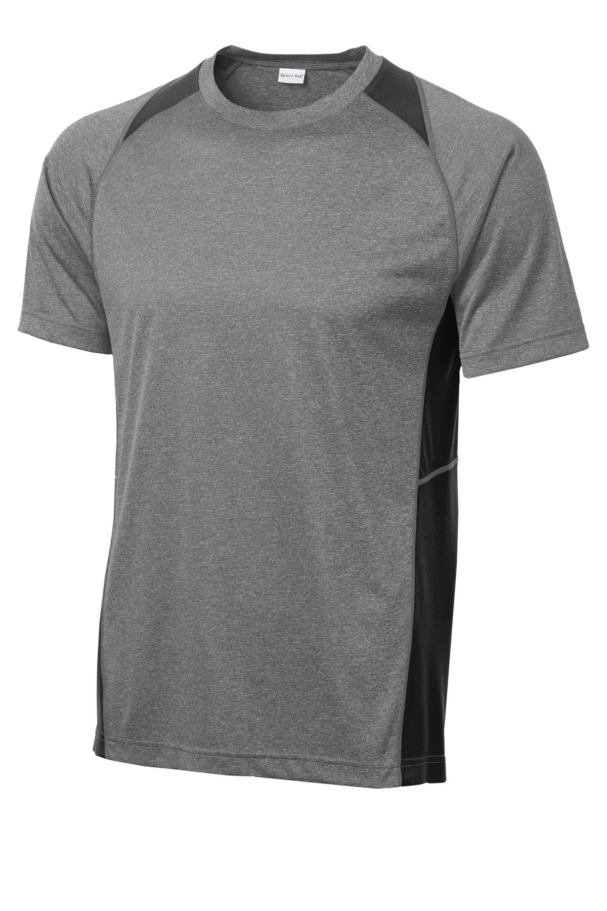 Sport-Tek Heather Colorblock Contender™ Tee. ST361