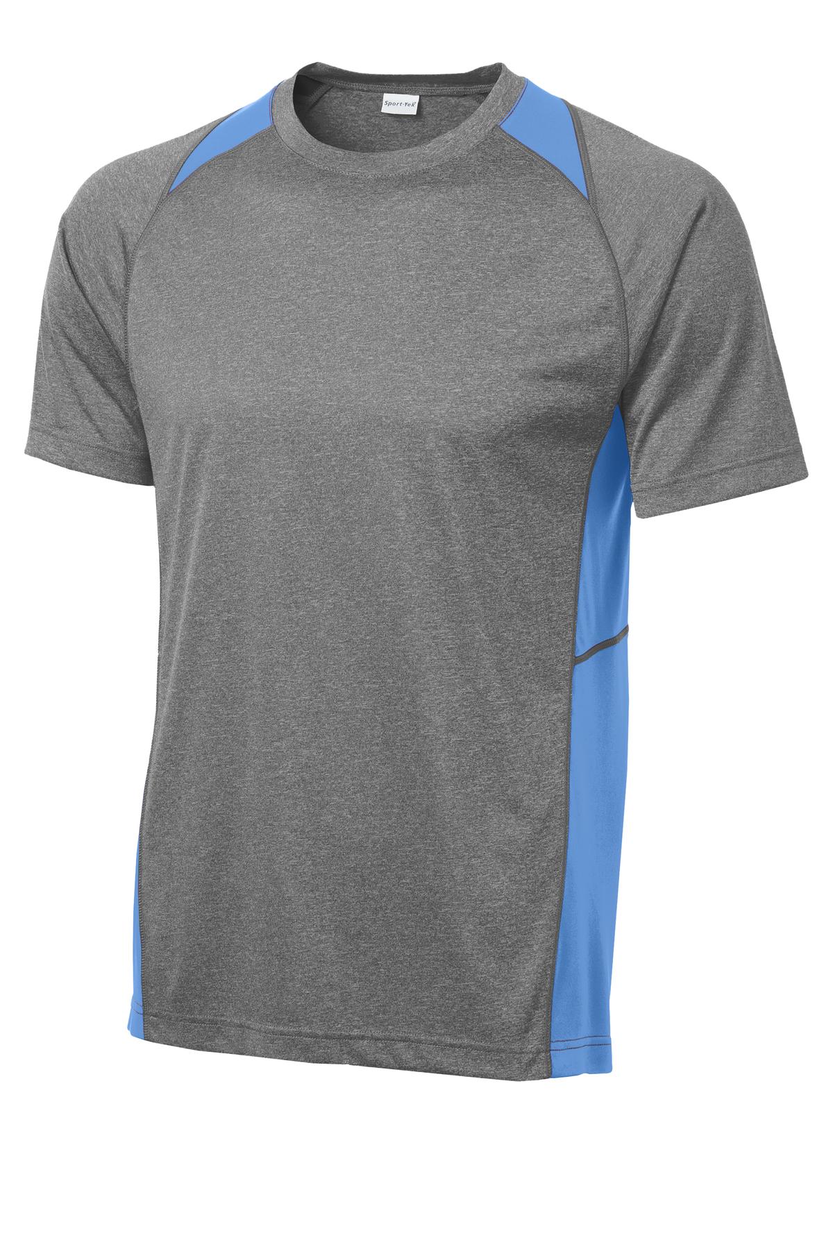 Sport-Tek Heather Colorblock Contender™ Tee. ST361