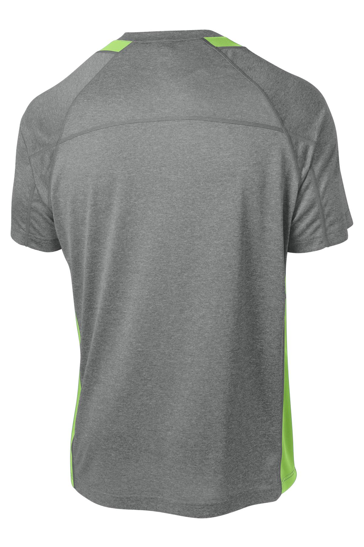 Sport-Tek Heather Colorblock Contender™ Tee. ST361