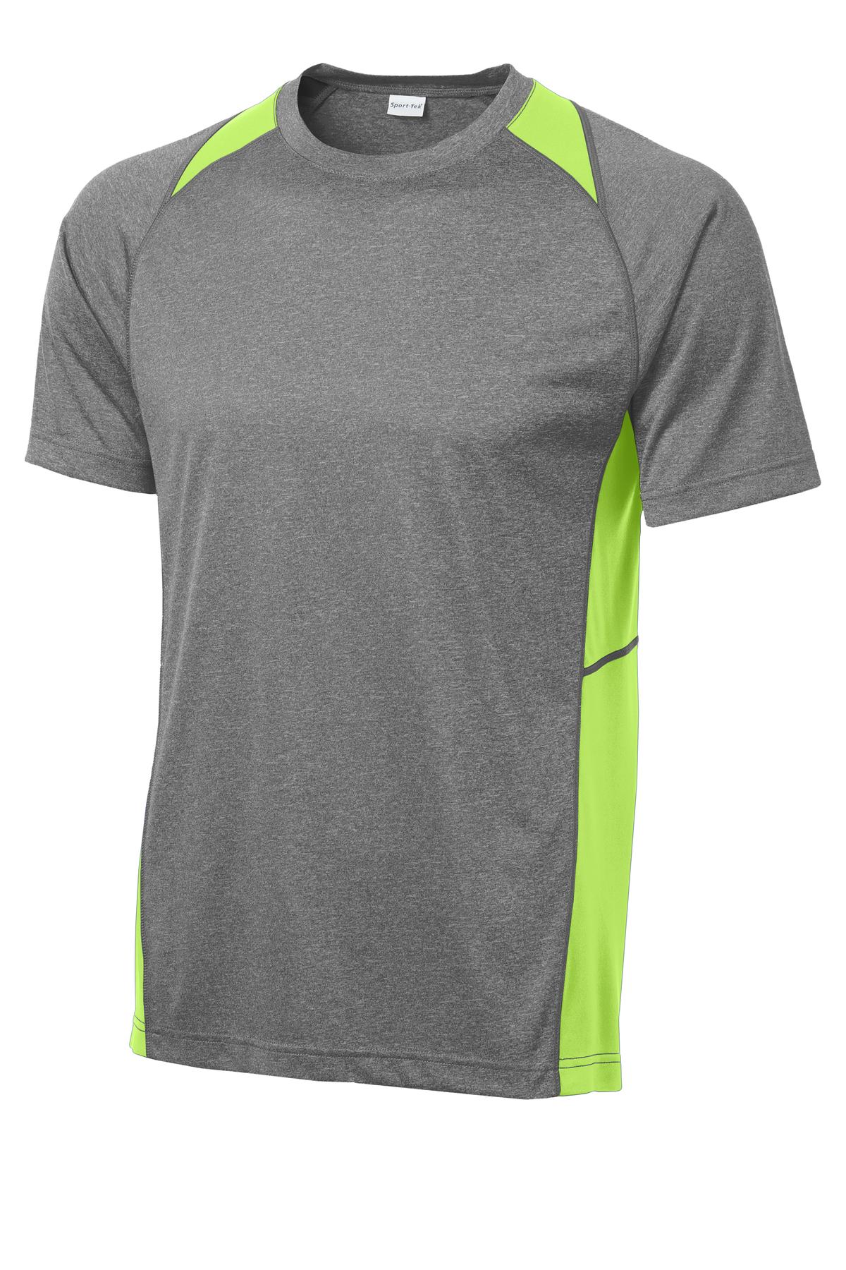 Sport-Tek Heather Colorblock Contender™ Tee. ST361