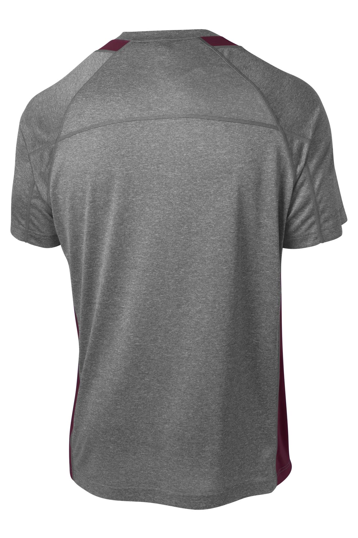 Sport-Tek Heather Colorblock Contender™ Tee. ST361