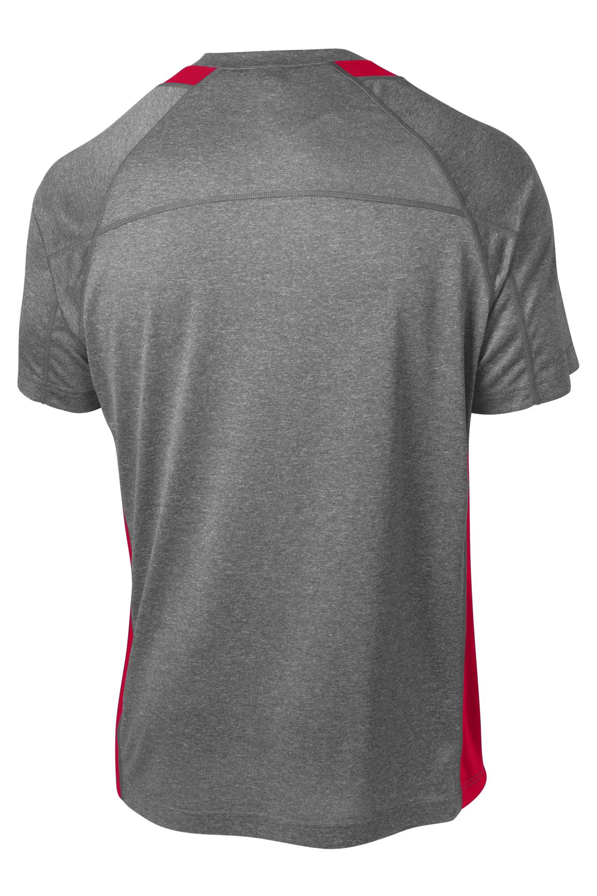 Sport-Tek Heather Colorblock Contender™ Tee. ST361