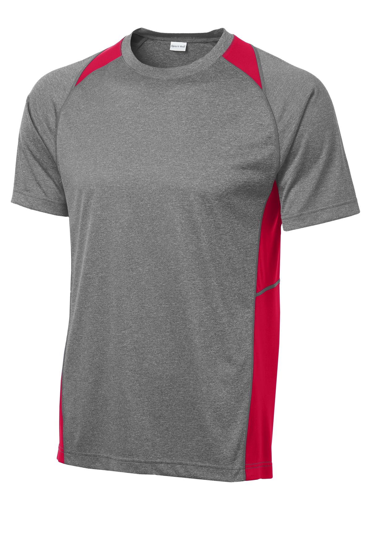 Sport-Tek Heather Colorblock Contender™ Tee. ST361