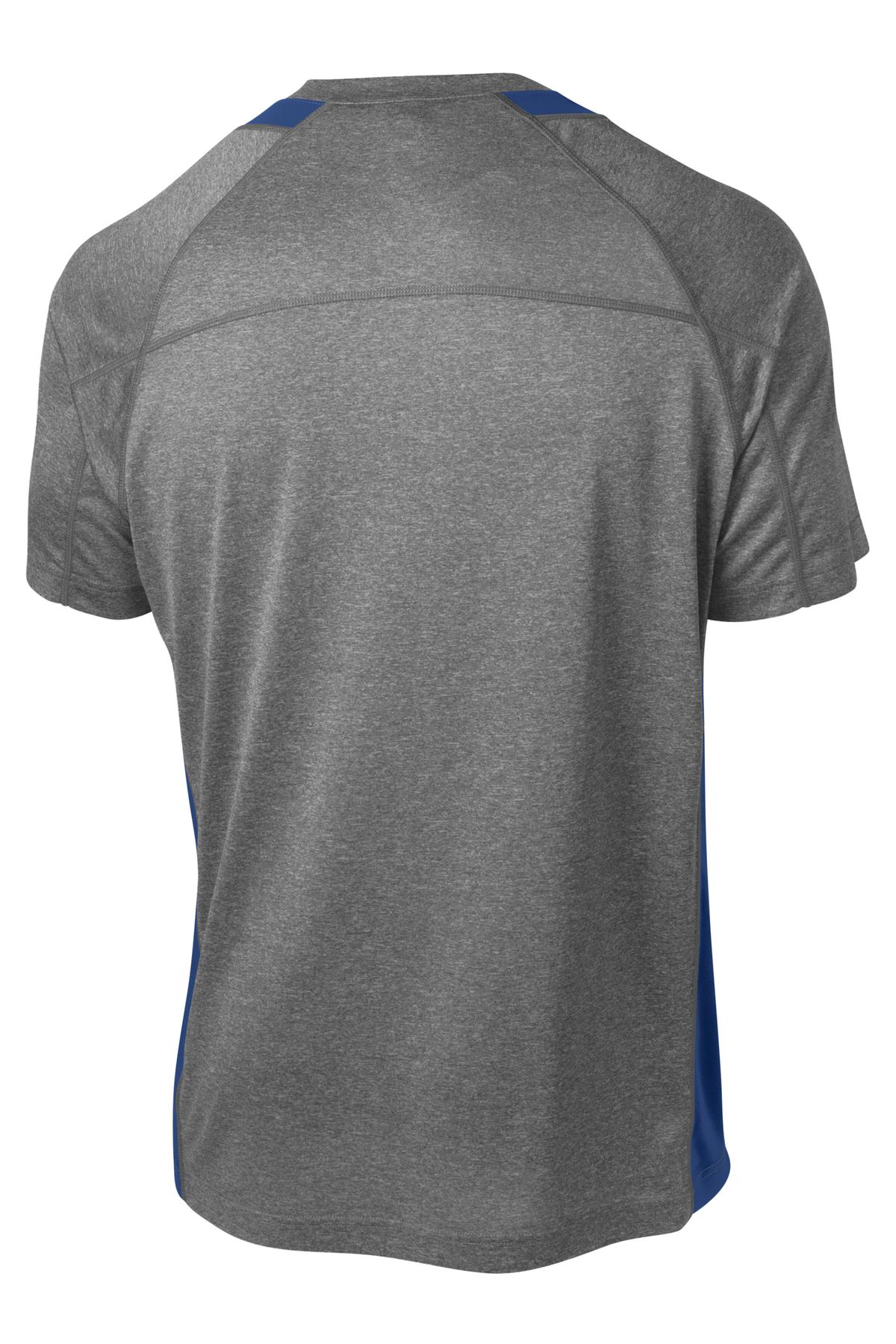 Sport-Tek Heather Colorblock Contender™ Tee. ST361