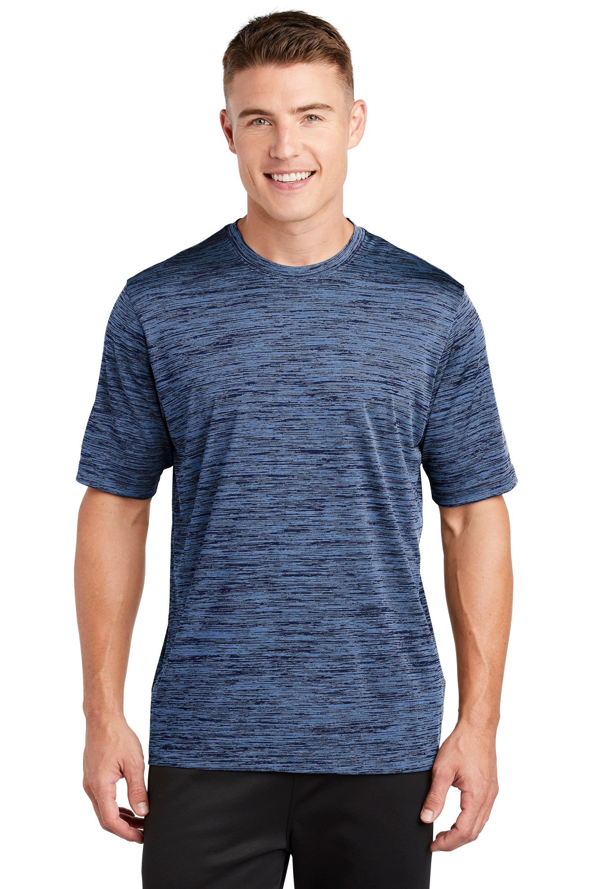 Sport-Tek PosiCharge Electric Heather Tee. ST390