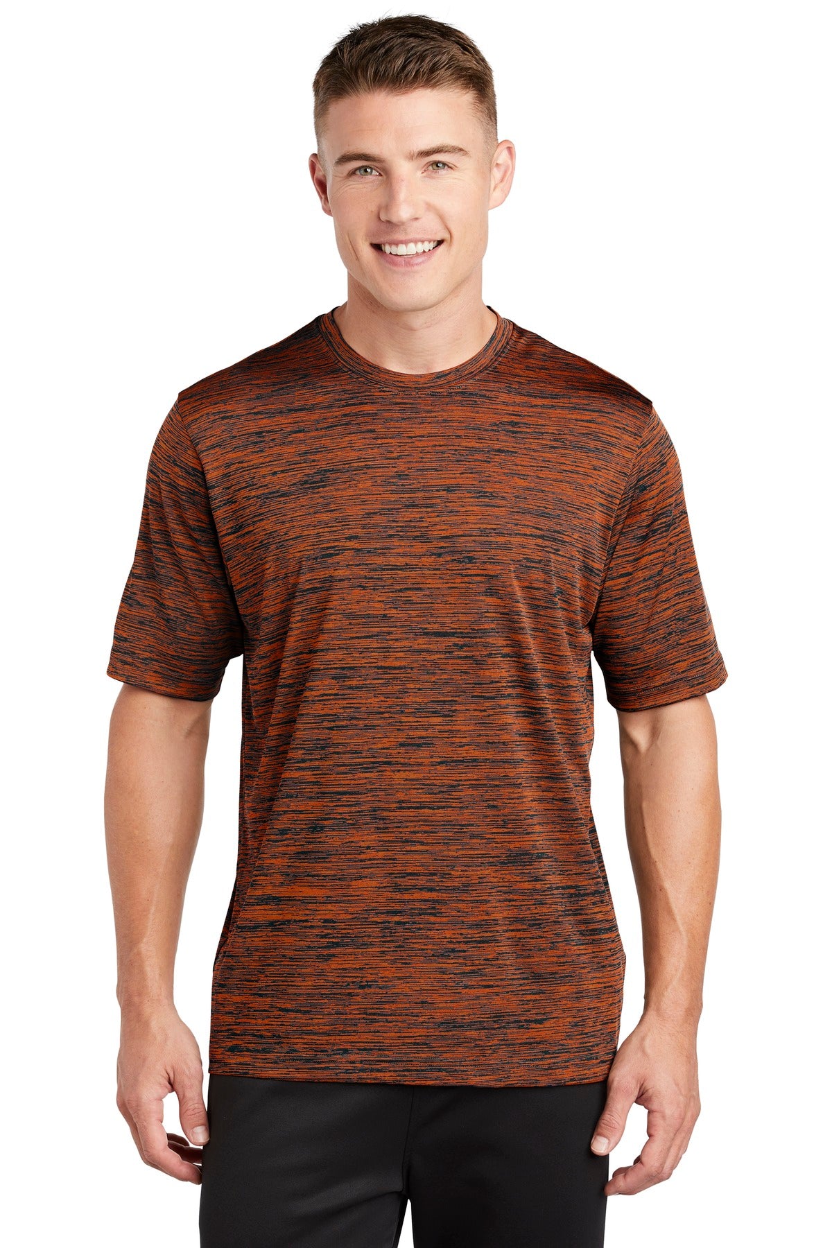 Sport-Tek PosiCharge Electric Heather Tee. ST390