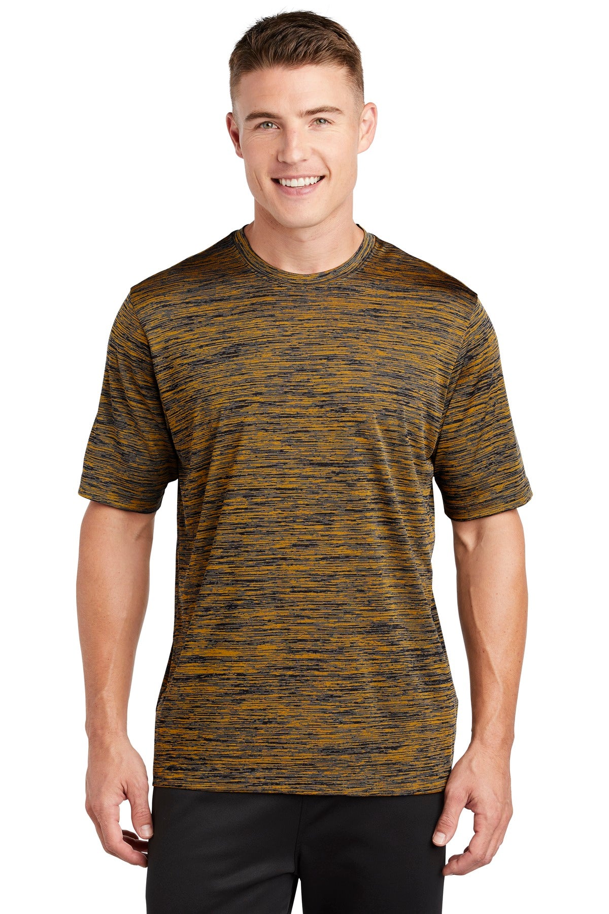 Sport-Tek PosiCharge Electric Heather Tee. ST390