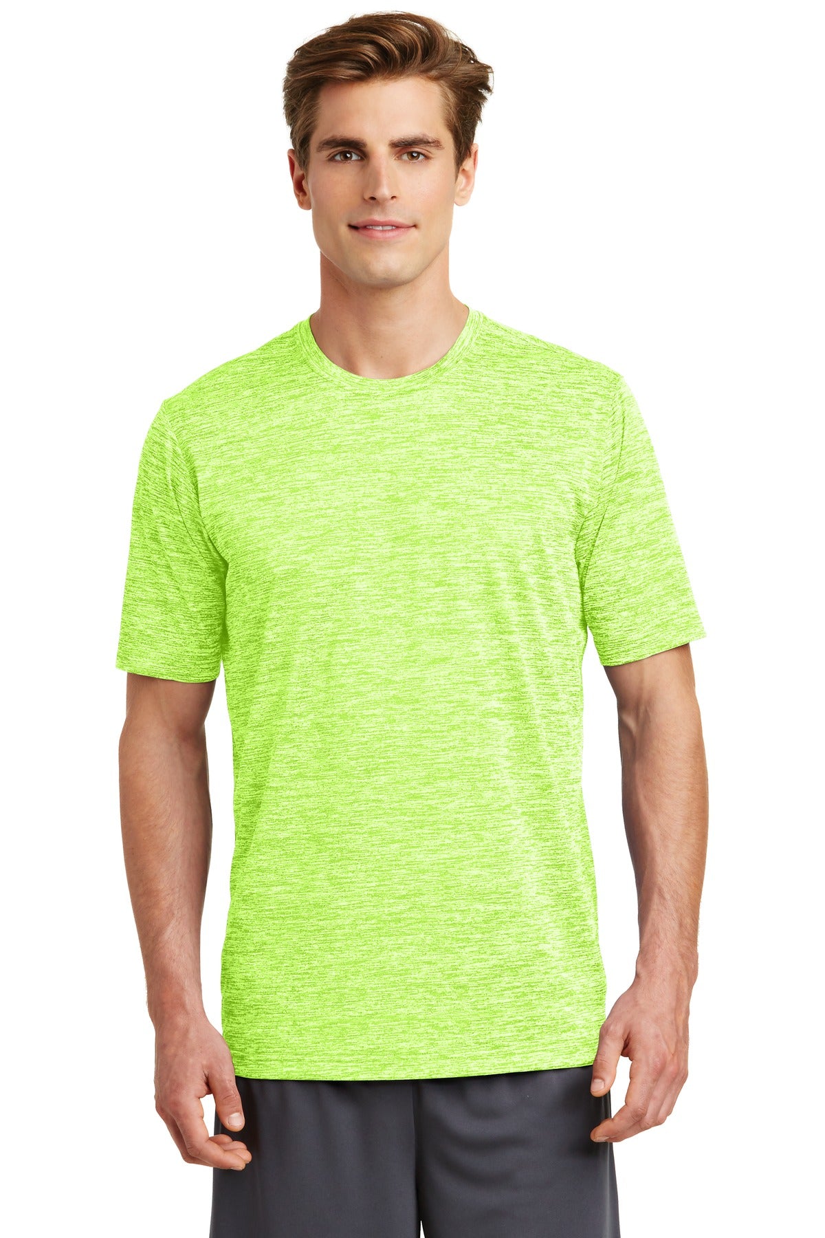 Sport-Tek PosiCharge Electric Heather Tee. ST390
