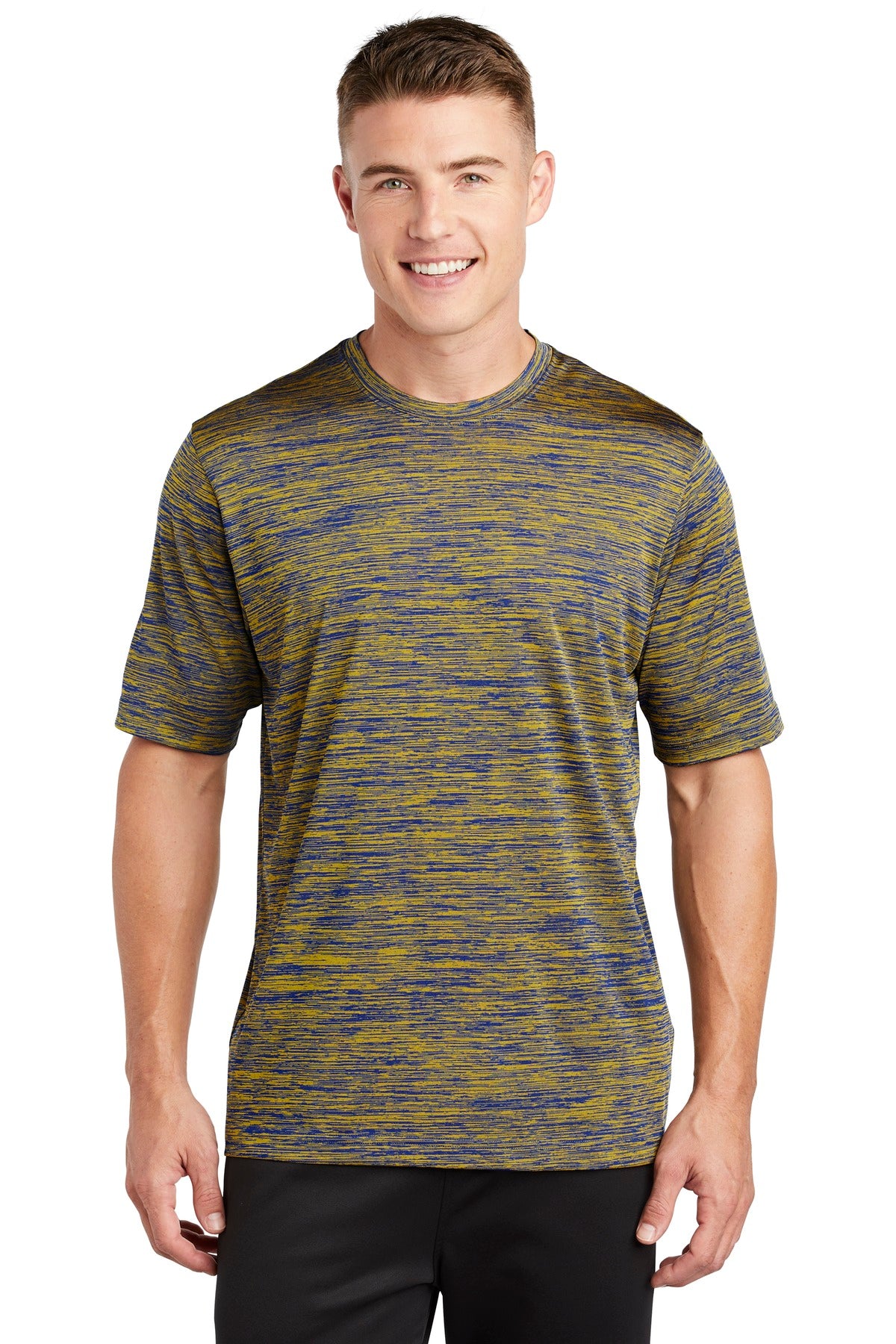 Sport-Tek PosiCharge Electric Heather Tee. ST390