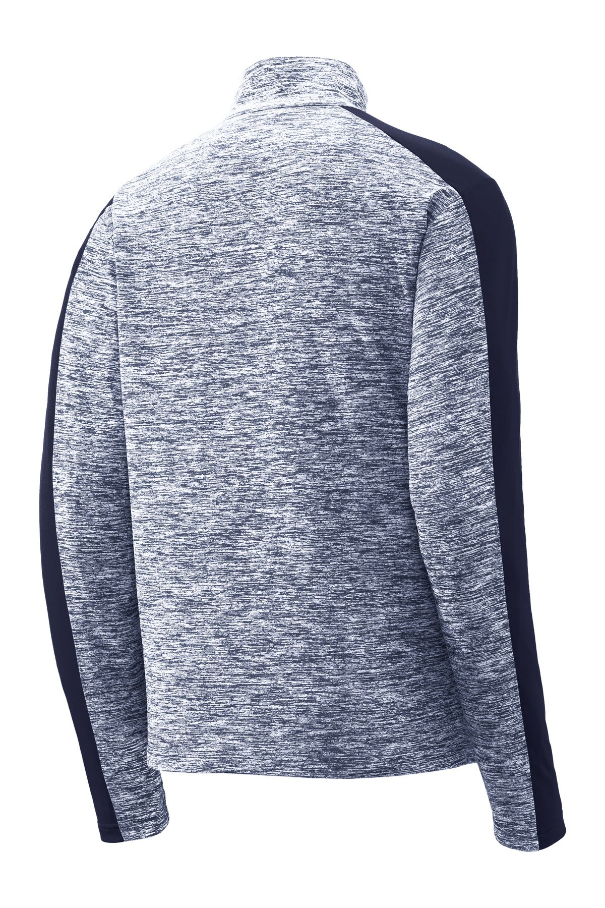 Sport-Tek PosiCharge Electric Heather Colorblock 1/4-Zip Pullover. ST397