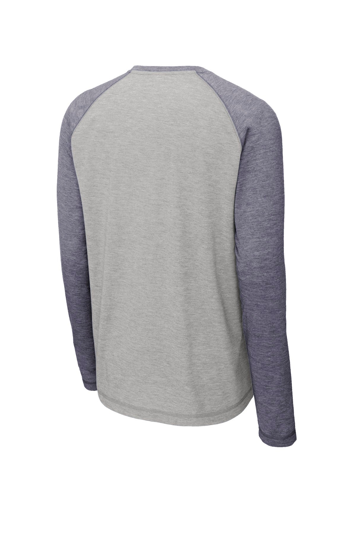 Sport-Tek PosiCharge Long Sleeve Tri-Blend Wicking Raglan Tee ST400LS