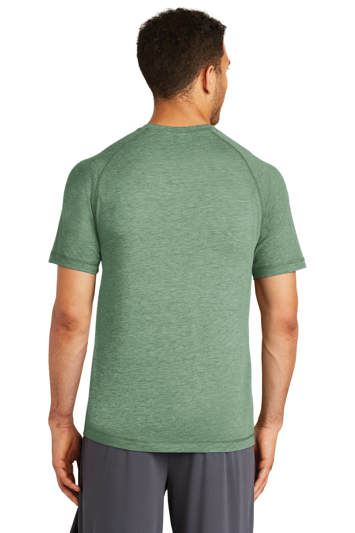 Sport-Tek PosiCharge Tri-Blend Wicking Raglan Tee. ST400