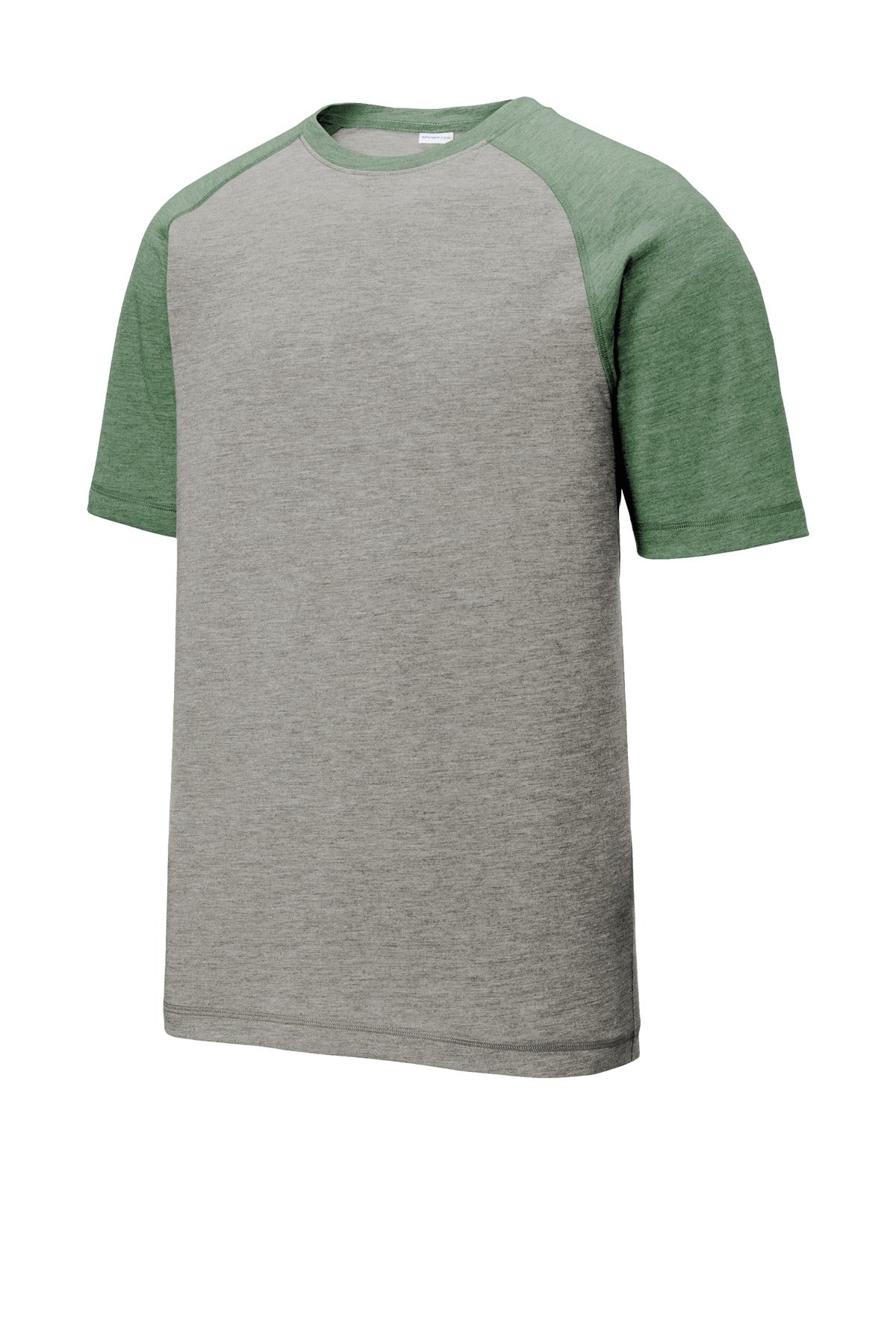 Sport-Tek PosiCharge Tri-Blend Wicking Raglan Tee. ST400