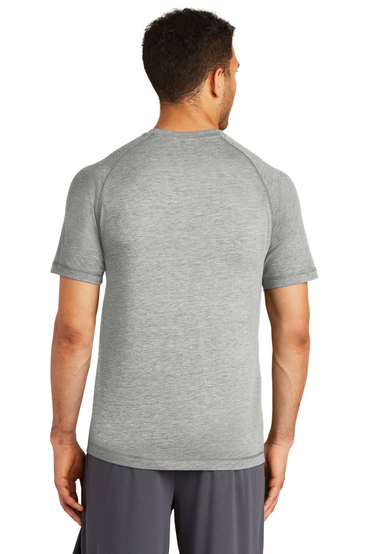 Sport-Tek PosiCharge Tri-Blend Wicking Raglan Tee. ST400