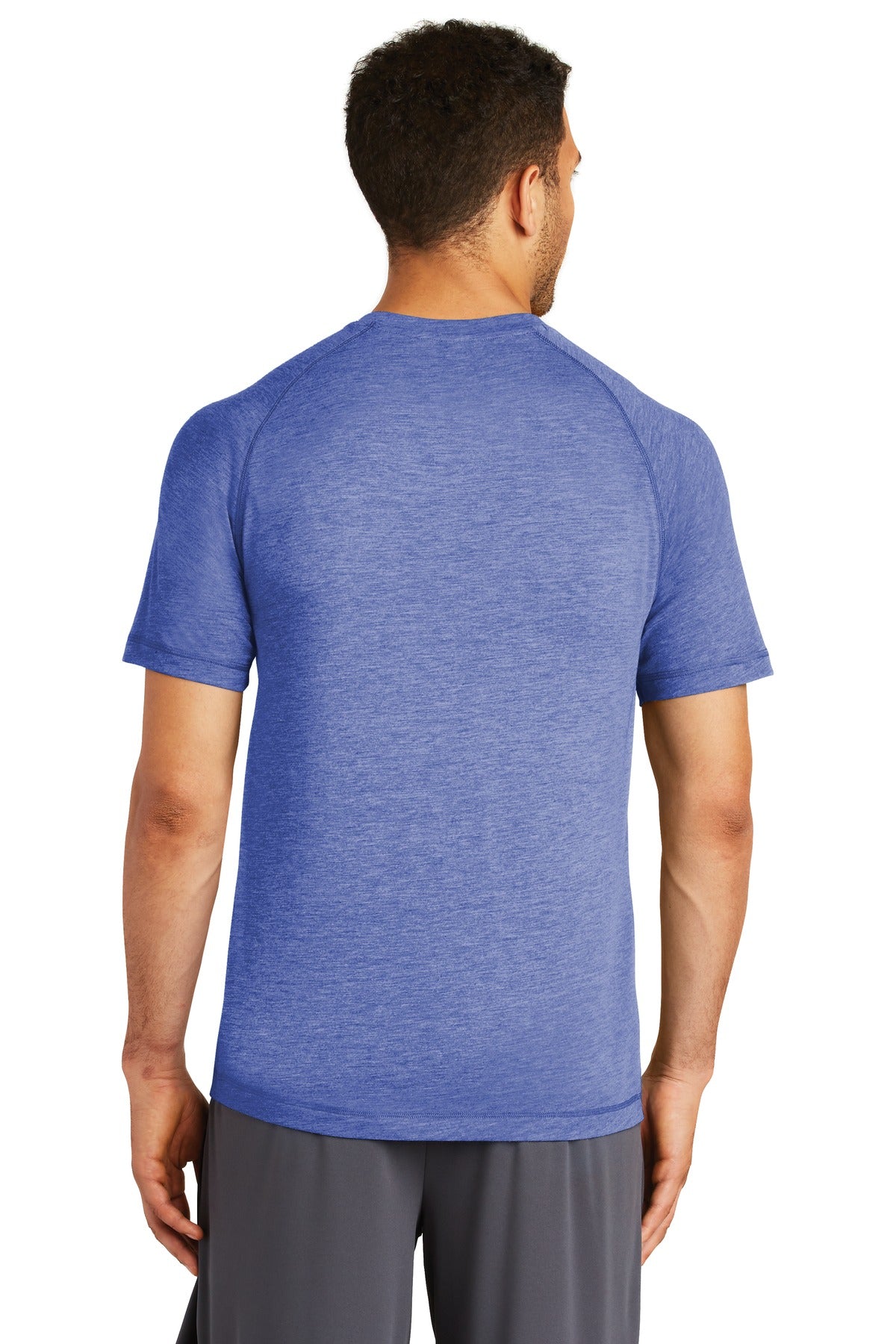 Sport-Tek PosiCharge Tri-Blend Wicking Raglan Tee. ST400