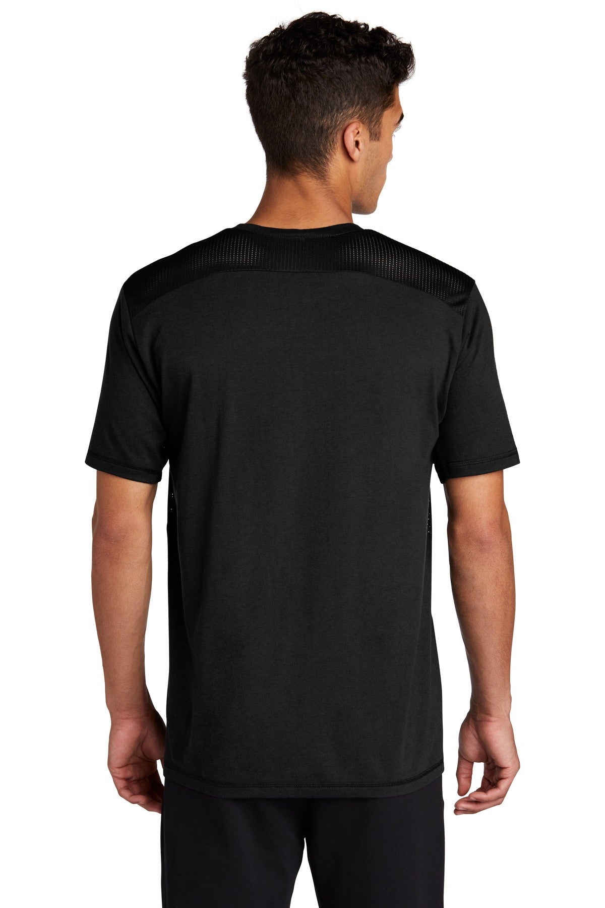 Sport-Tek PosiCharge Tri-Blend Wicking Draft Tee. ST410