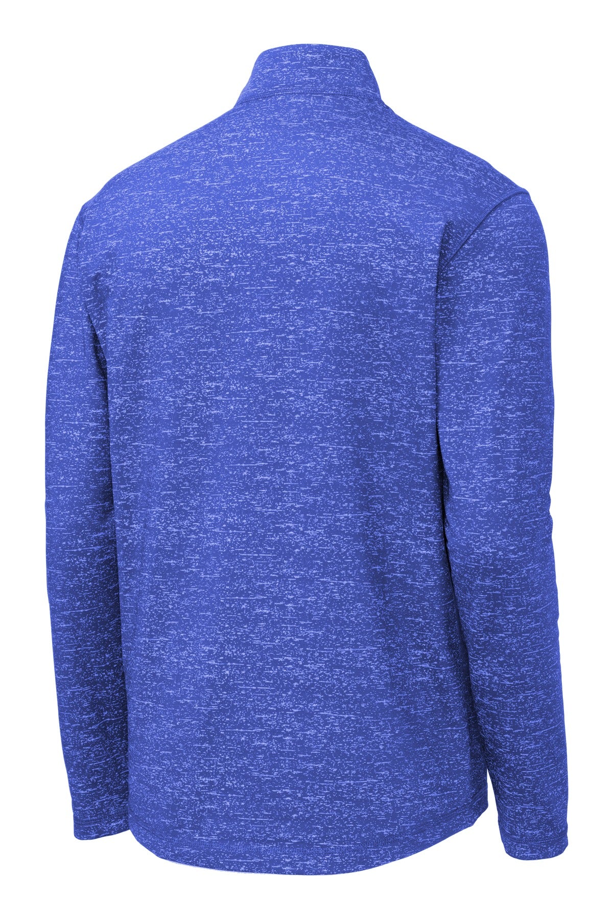 Sport-Tek Sport-Wick Stretch Reflective Heather 1/2-Zip Pullover. ST855