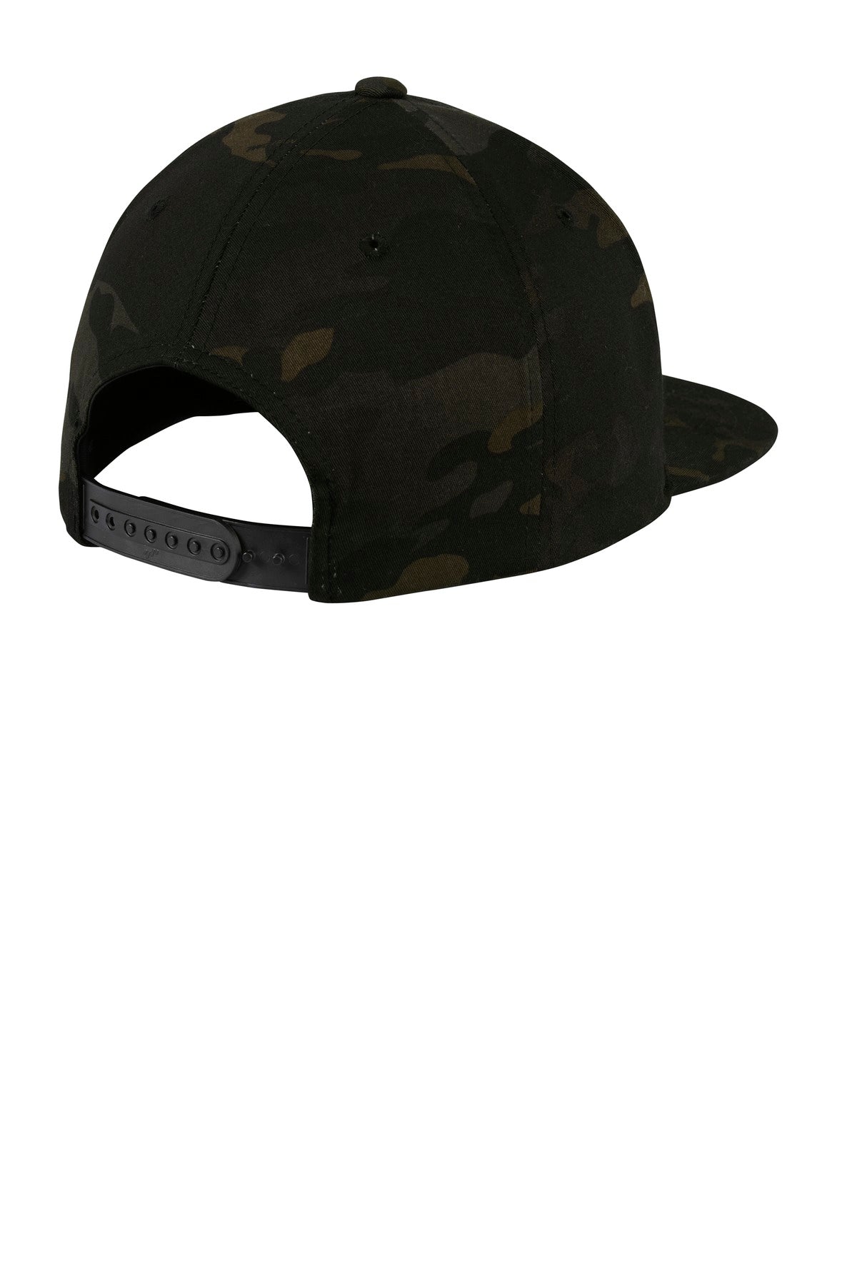 Sport-Tek Yupoong Flat Bill Snapback Cap. STC19