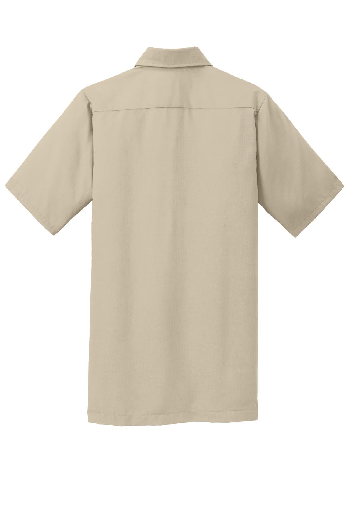 Red Kap Short Sleeve Solid Ripstop Shirt. SY60