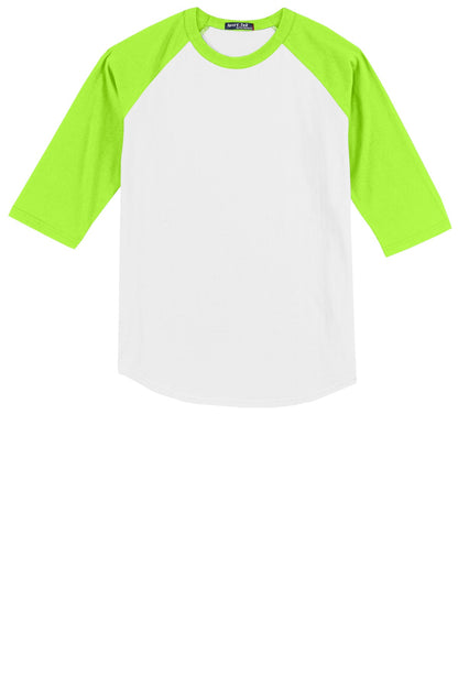 Sport-Tek Colorblock Raglan Jersey. T200