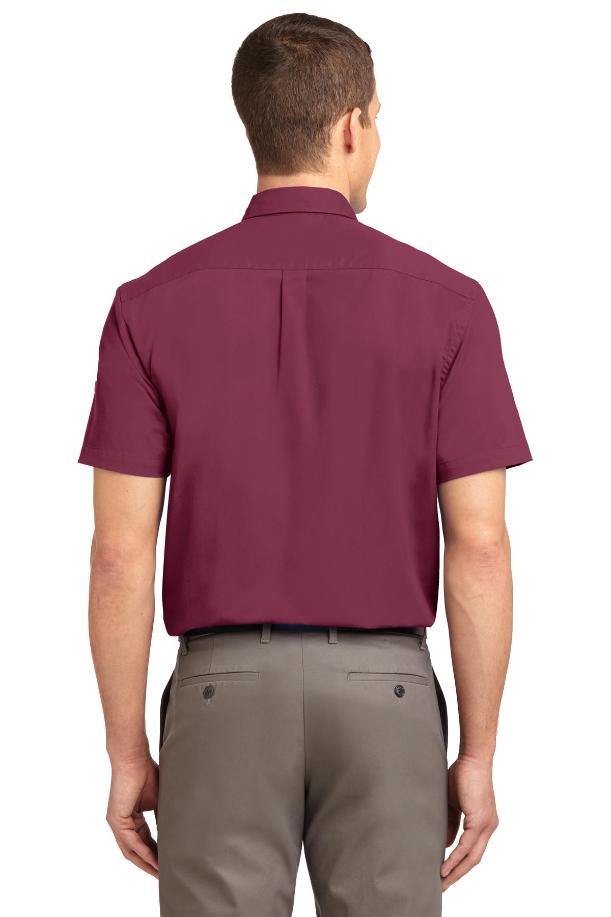 Port Authority Tall Short Sleeve Easy Care Shirt. TLS508