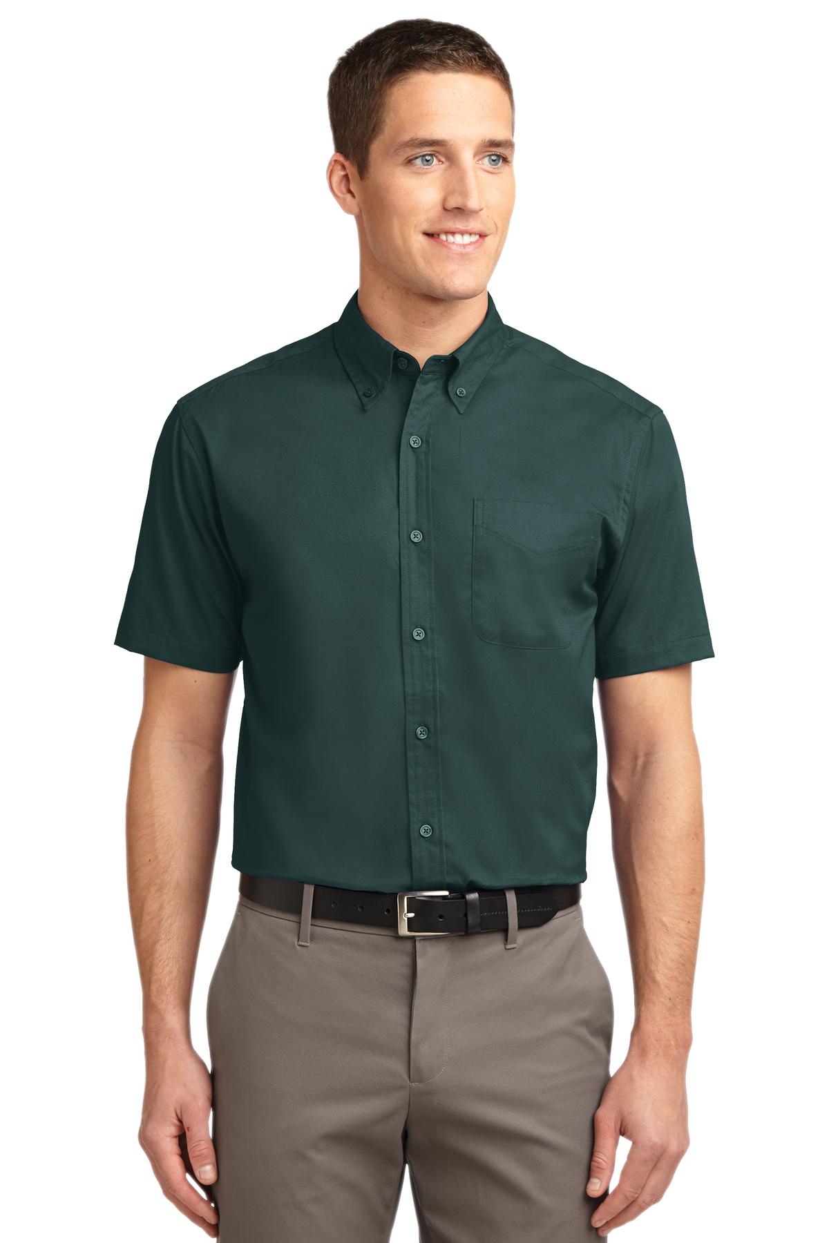 Port Authority Tall Short Sleeve Easy Care Shirt. TLS508