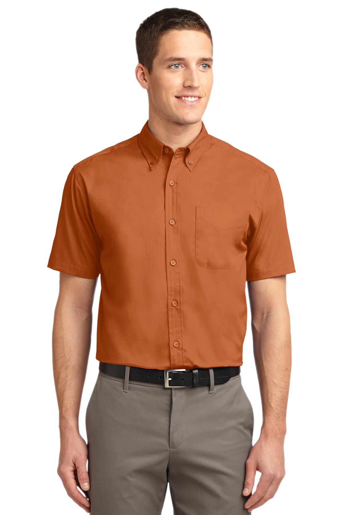 Port Authority Tall Short Sleeve Easy Care Shirt. TLS508