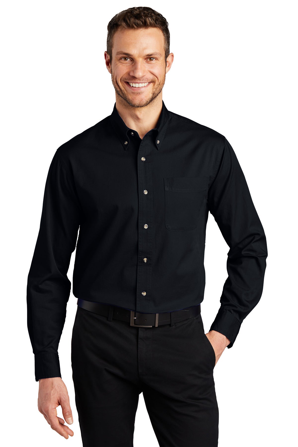 Port Authority Tall Long Sleeve Twill Shirt. TLS600T