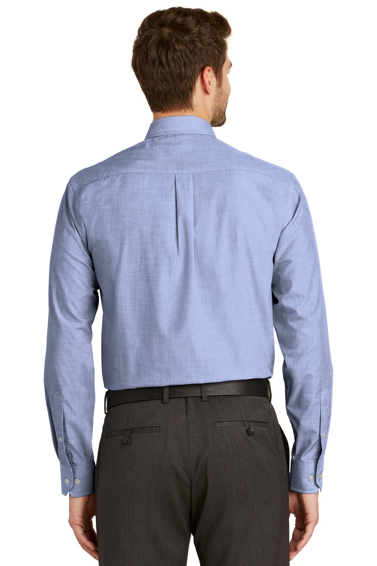 Port Authority Tall Crosshatch Easy Care Shirt. TLS640