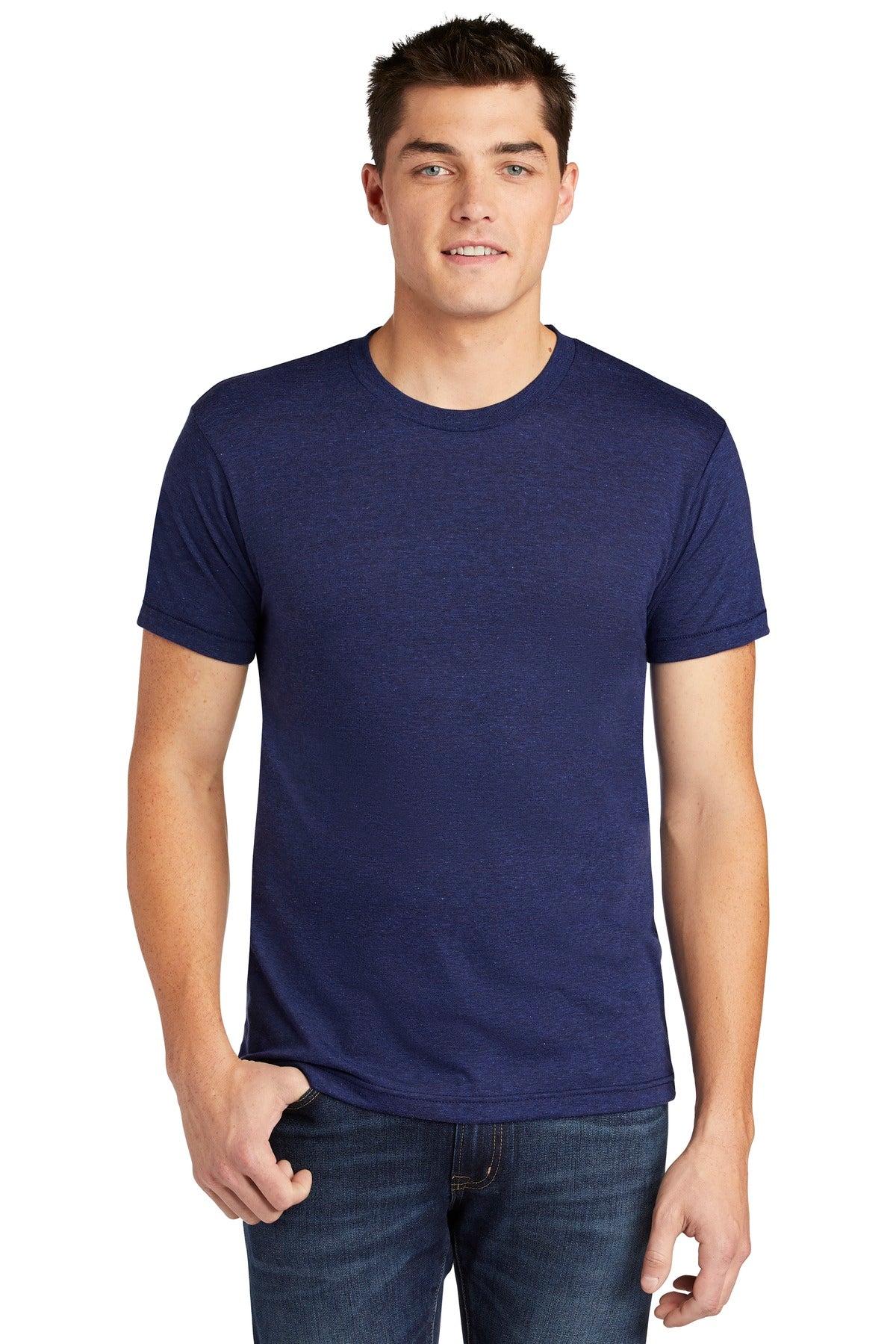 American Apparel Tri-Blend Short Sleeve Track T-Shirt. TR401W