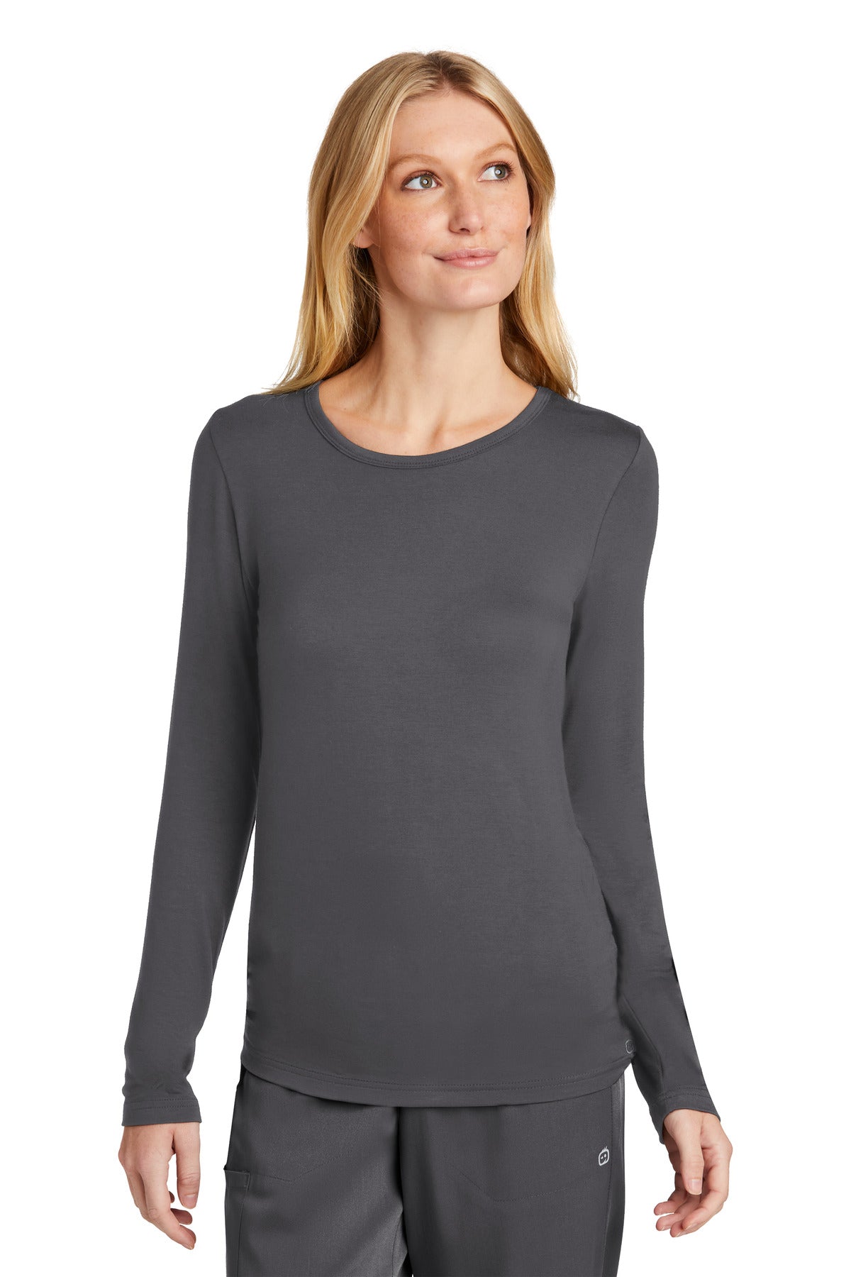 WonderWink Women's Long Sleeve Layer Tee WW4029