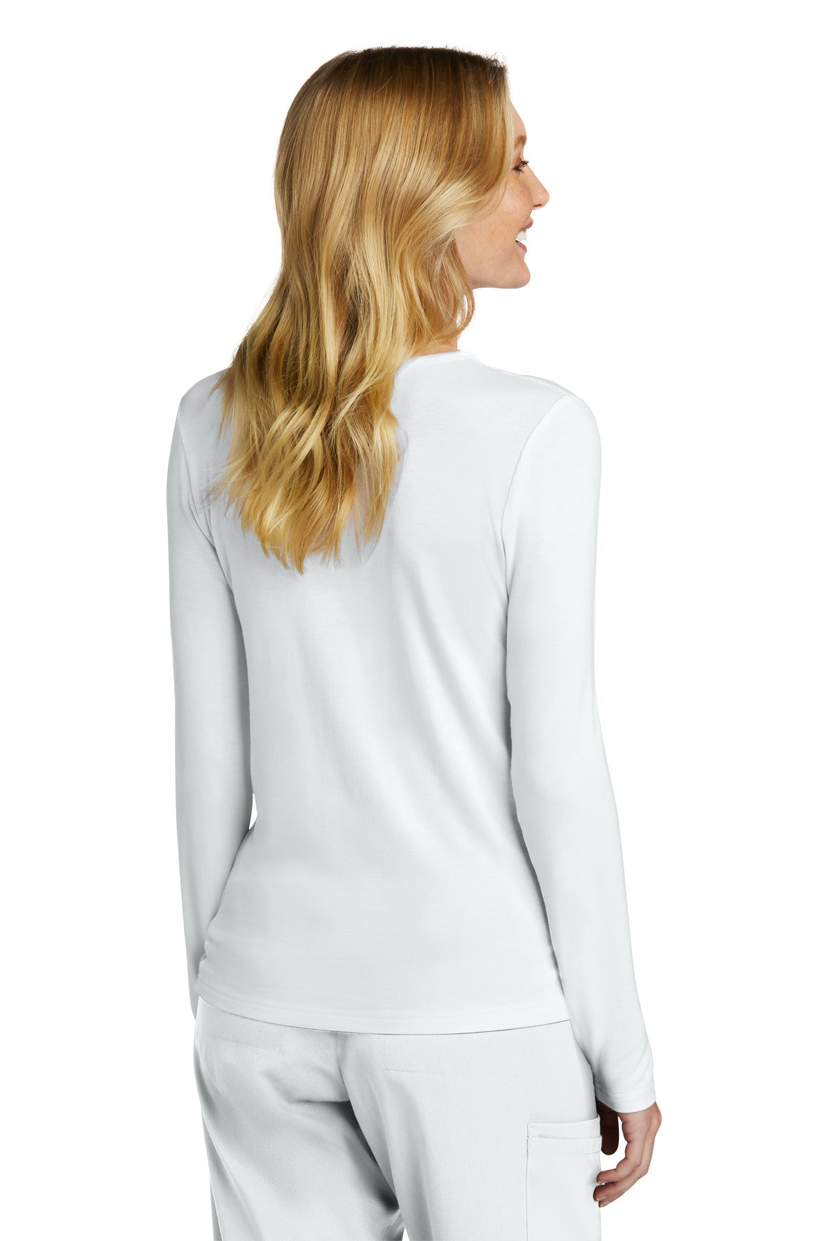 WonderWink Women's Long Sleeve Layer Tee WW4029