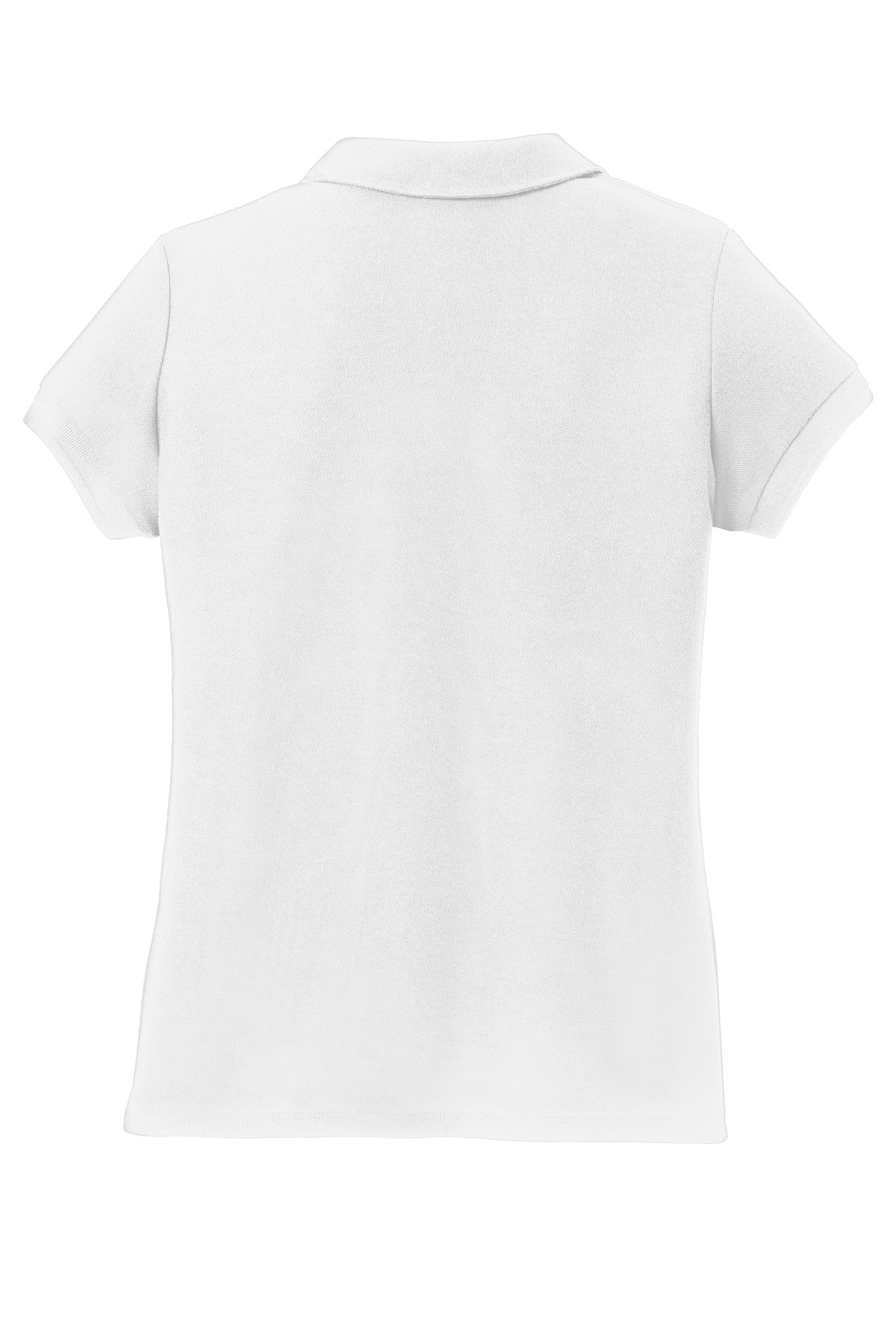 Port Authority Girls Silk Touch™ Peter Pan Collar Polo. YG503