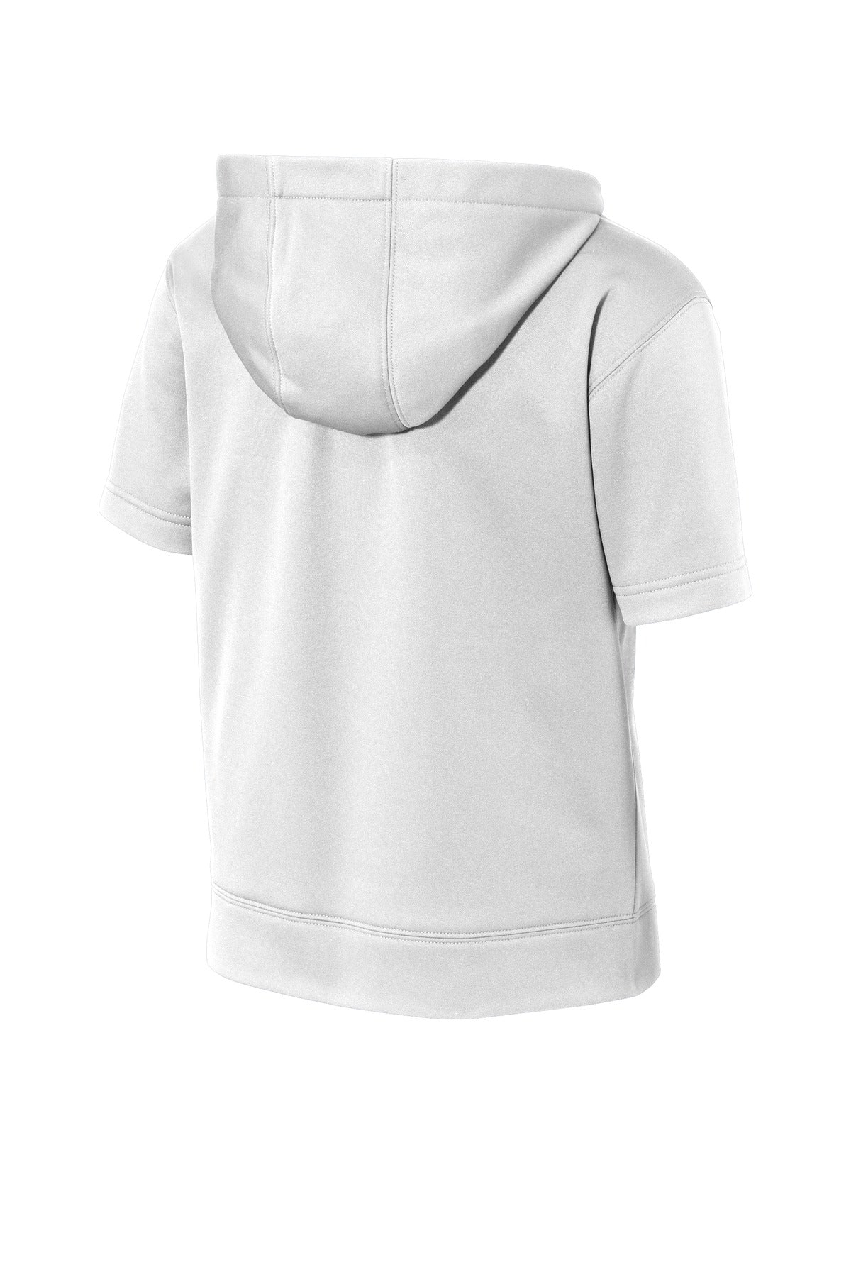 Sport-Tek Youth Sport-Wick Fleece Short Sleeve Hooded Pullover. YST251