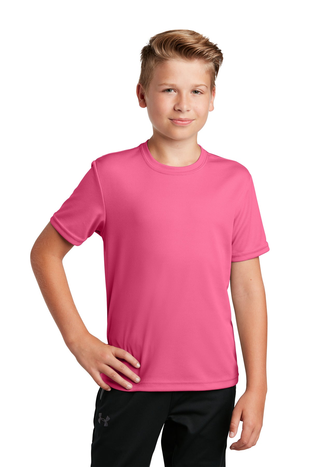 Sport-Tek Youth PosiCharge RacerMesh Tee. YST340