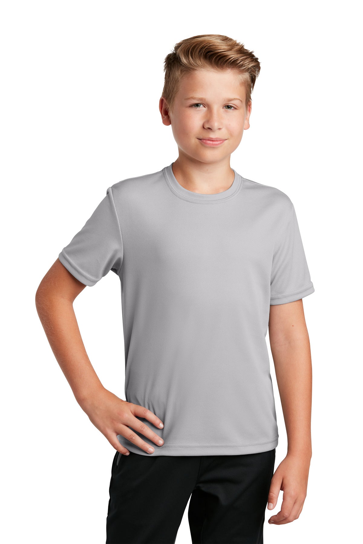 Sport-Tek Youth PosiCharge RacerMesh Tee. YST340