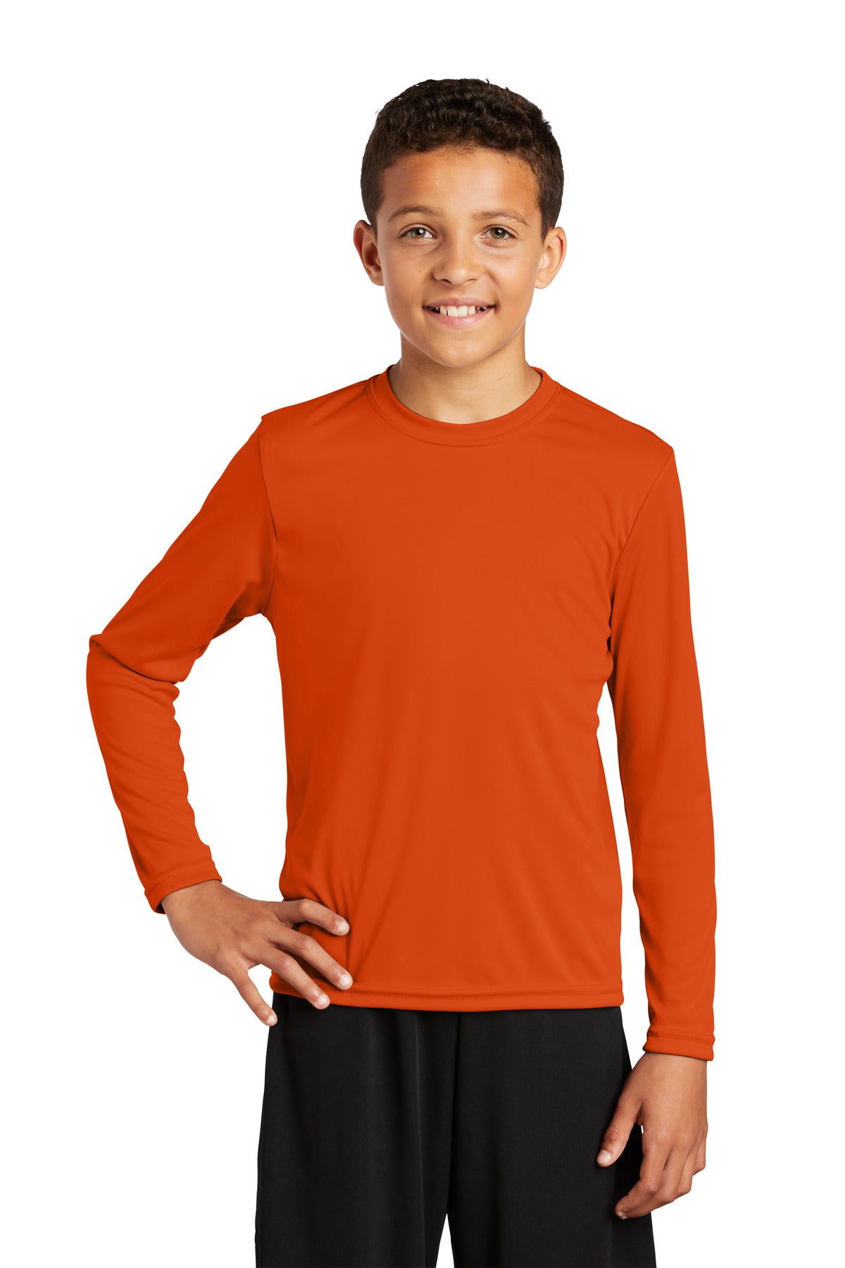 Sport-Tek Youth Long Sleeve PosiCharge Competitor™ Tee. YST350LS