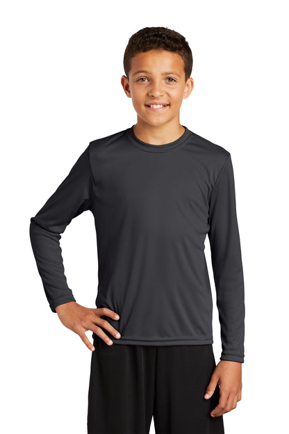 Sport-Tek Youth Long Sleeve PosiCharge Competitor™ Tee. YST350LS