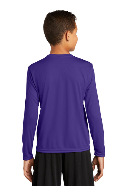 Sport-Tek Youth Long Sleeve PosiCharge Competitor™ Tee. YST350LS
