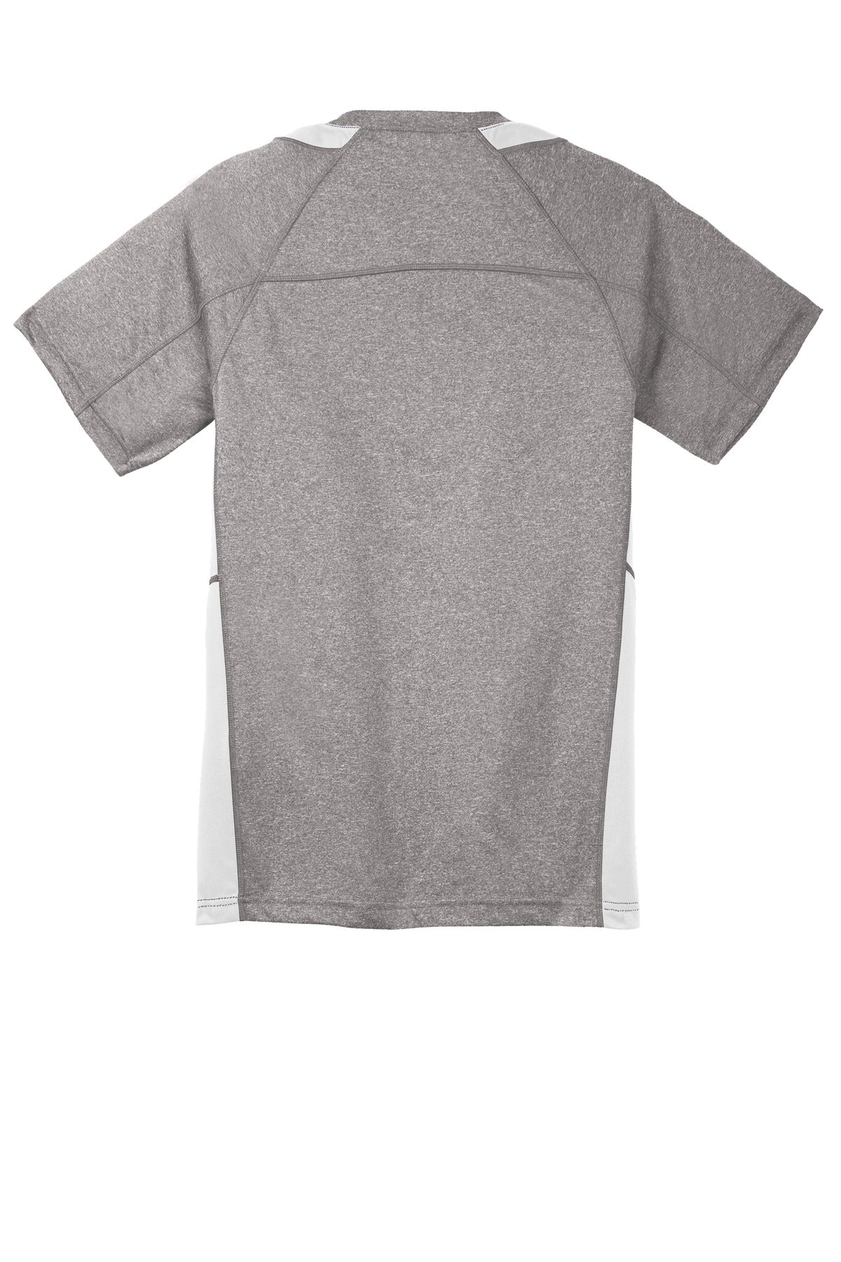 Sport-Tek Youth Heather Colorblock Contender™ Tee. YST361