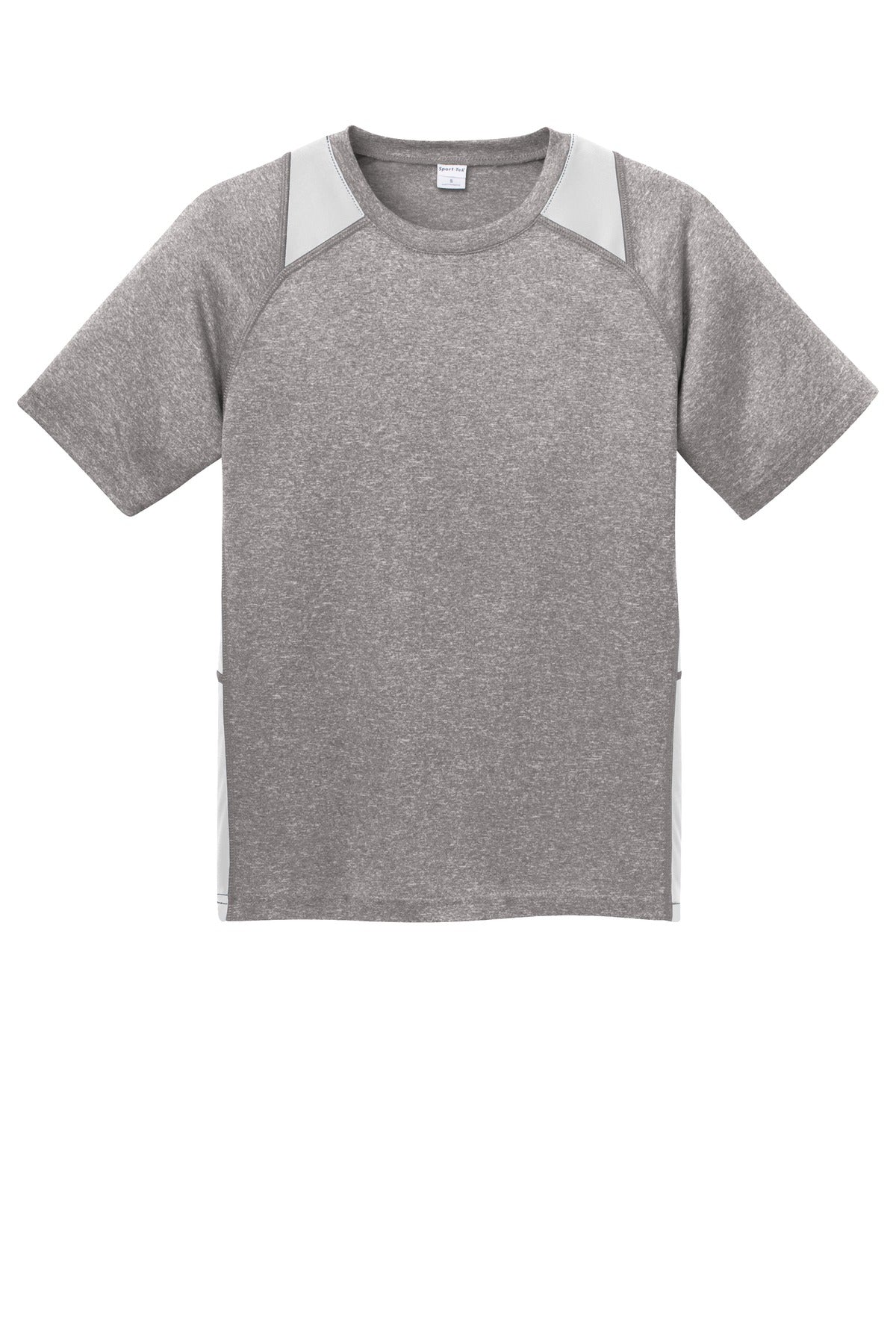 Sport-Tek Youth Heather Colorblock Contender™ Tee. YST361