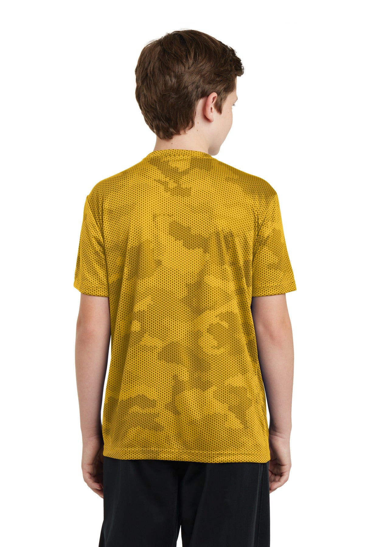 Sport-Tek Youth CamoHex Tee. YST370