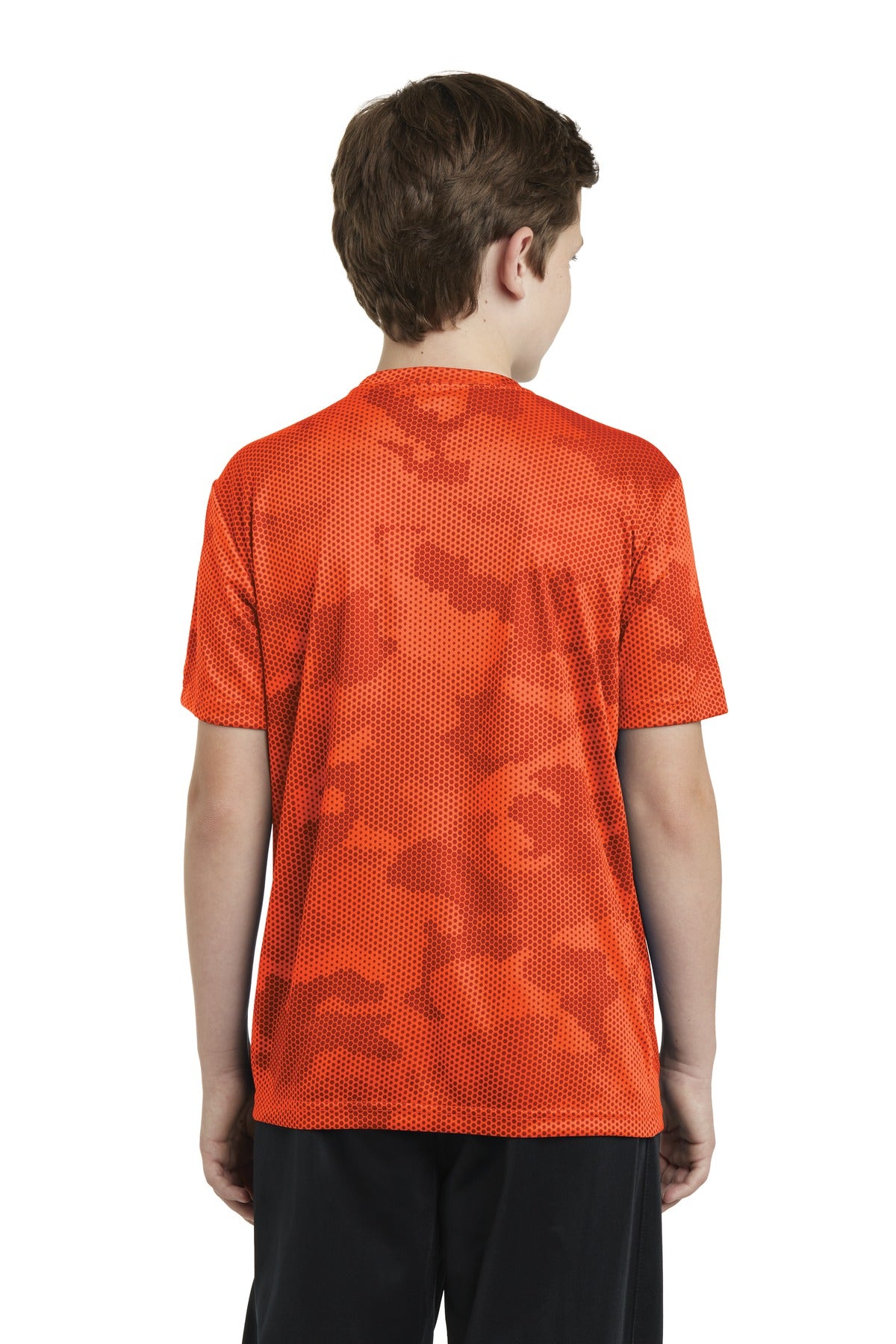 Sport-Tek Youth CamoHex Tee. YST370