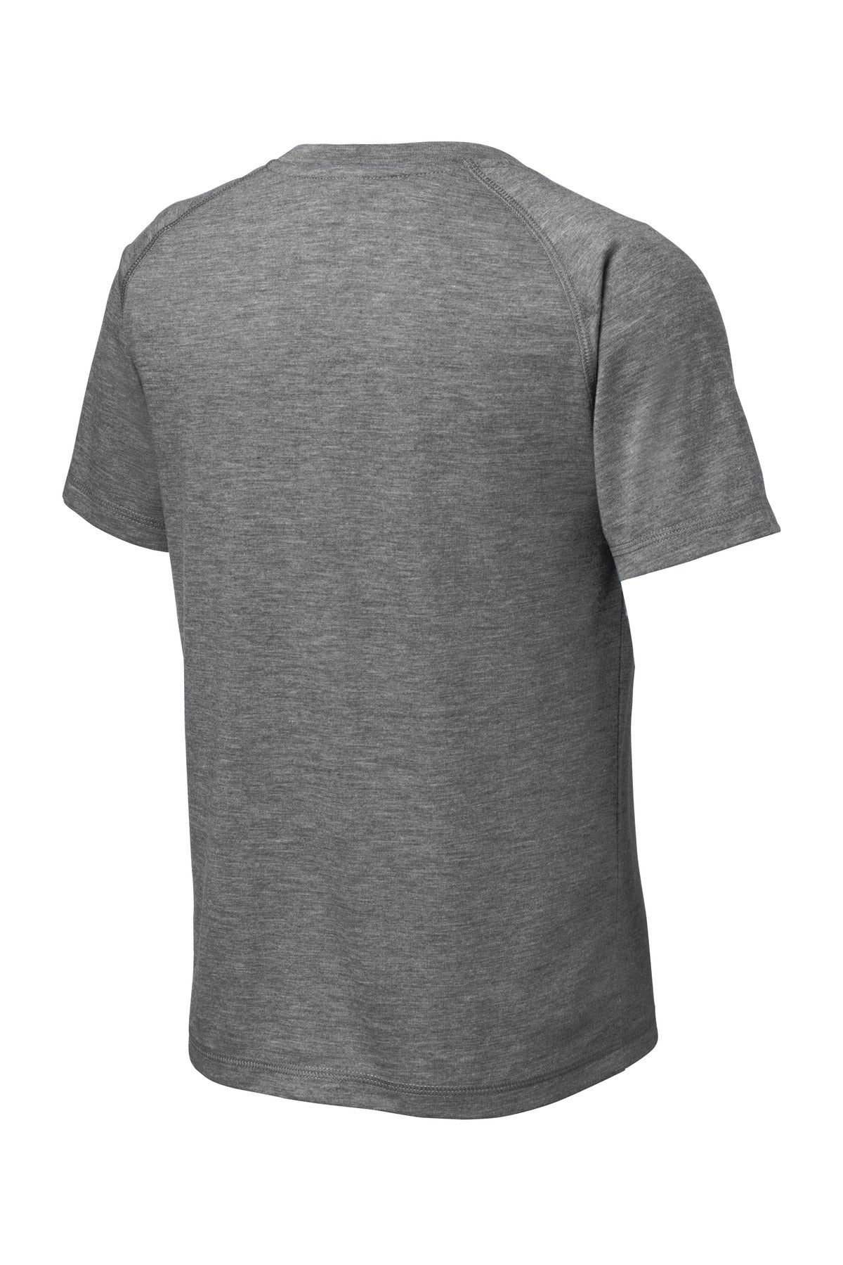 Sport-Tek Youth PosiCharge Tri-Blend Wicking Raglan Tee. YST400