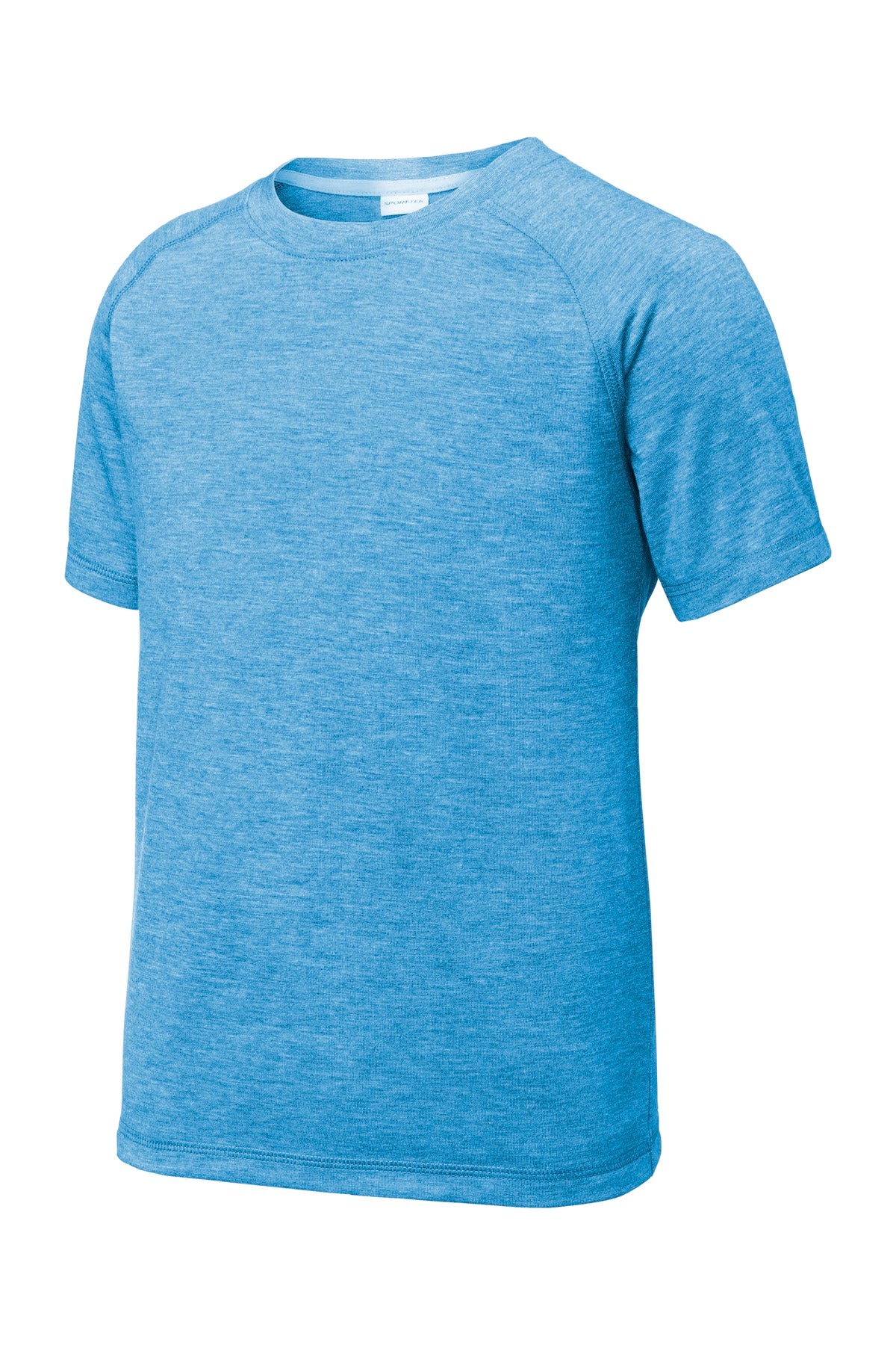 Sport-Tek Youth PosiCharge Tri-Blend Wicking Raglan Tee. YST400