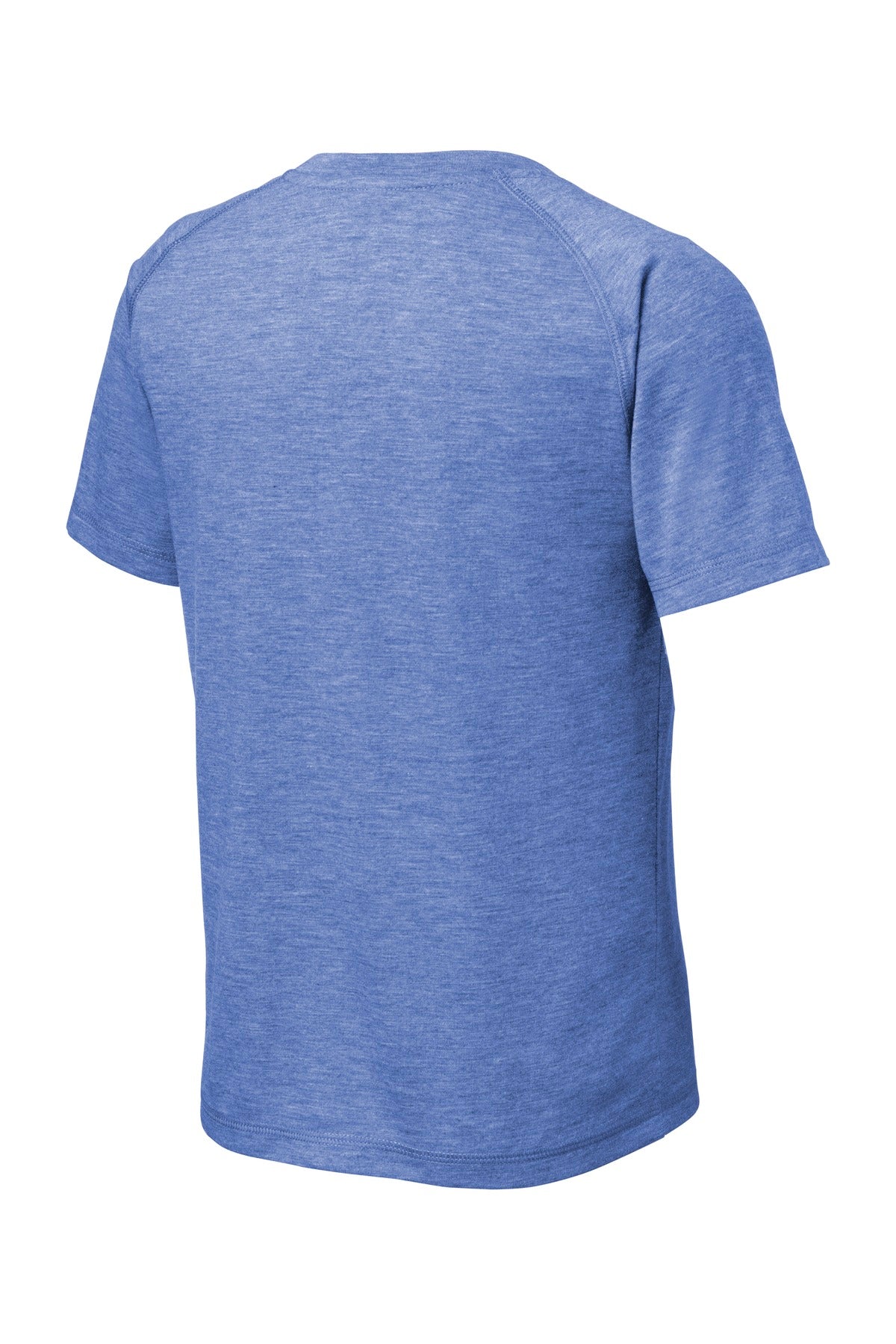 Sport-Tek Youth PosiCharge Tri-Blend Wicking Raglan Tee. YST400