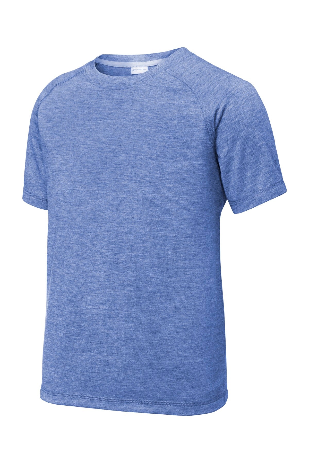 Sport-Tek Youth PosiCharge Tri-Blend Wicking Raglan Tee. YST400