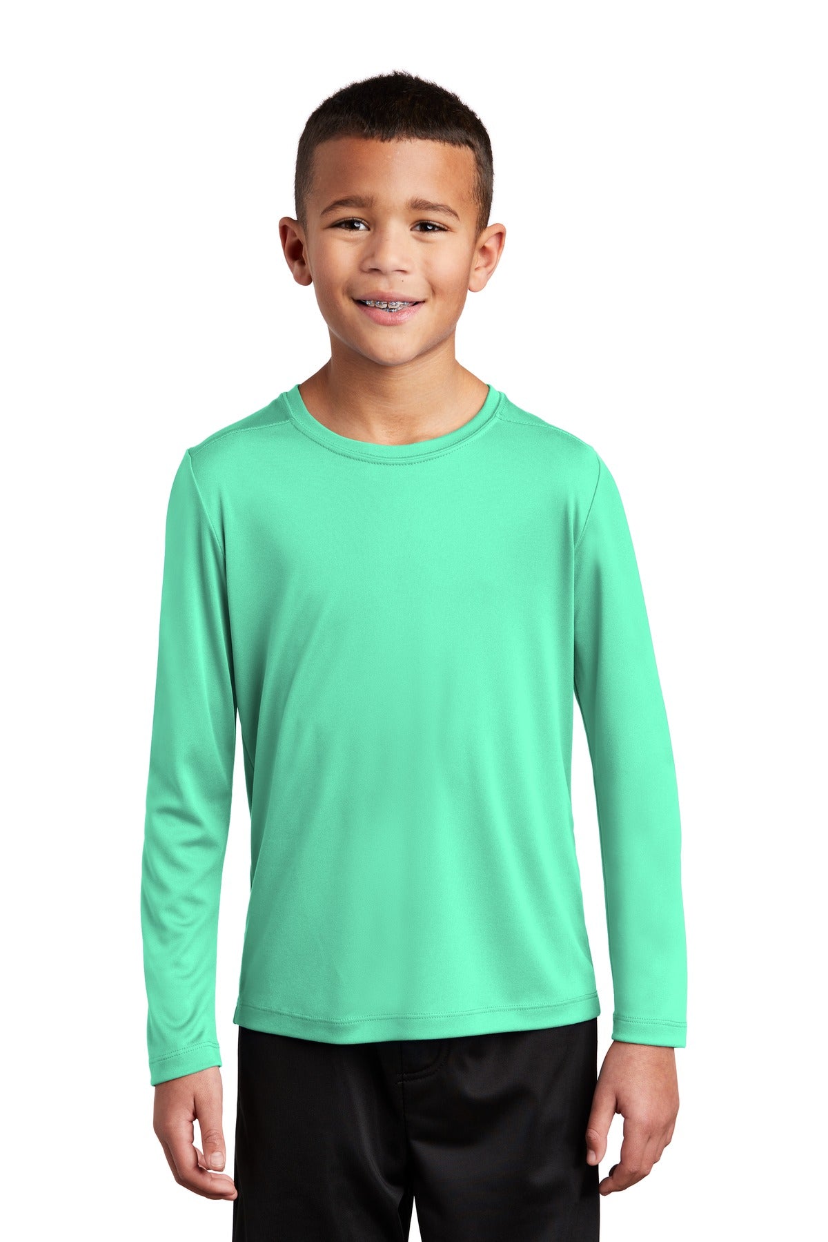 Sport-Tek Youth Posi-UV Pro Long Sleeve Tee. YST420LS